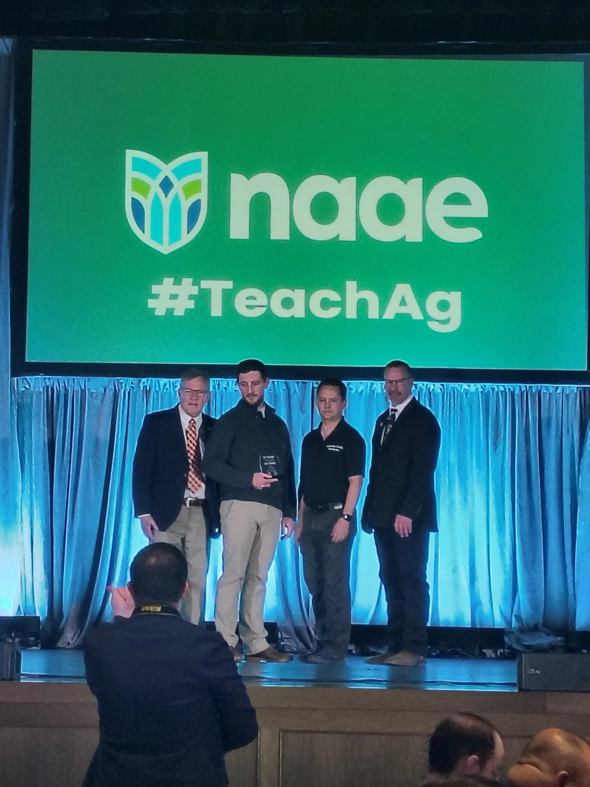 NAAE Region 1 Outstanding Early Career  Educator: Bret Kindall