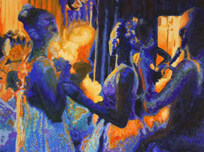 Dance in Blue