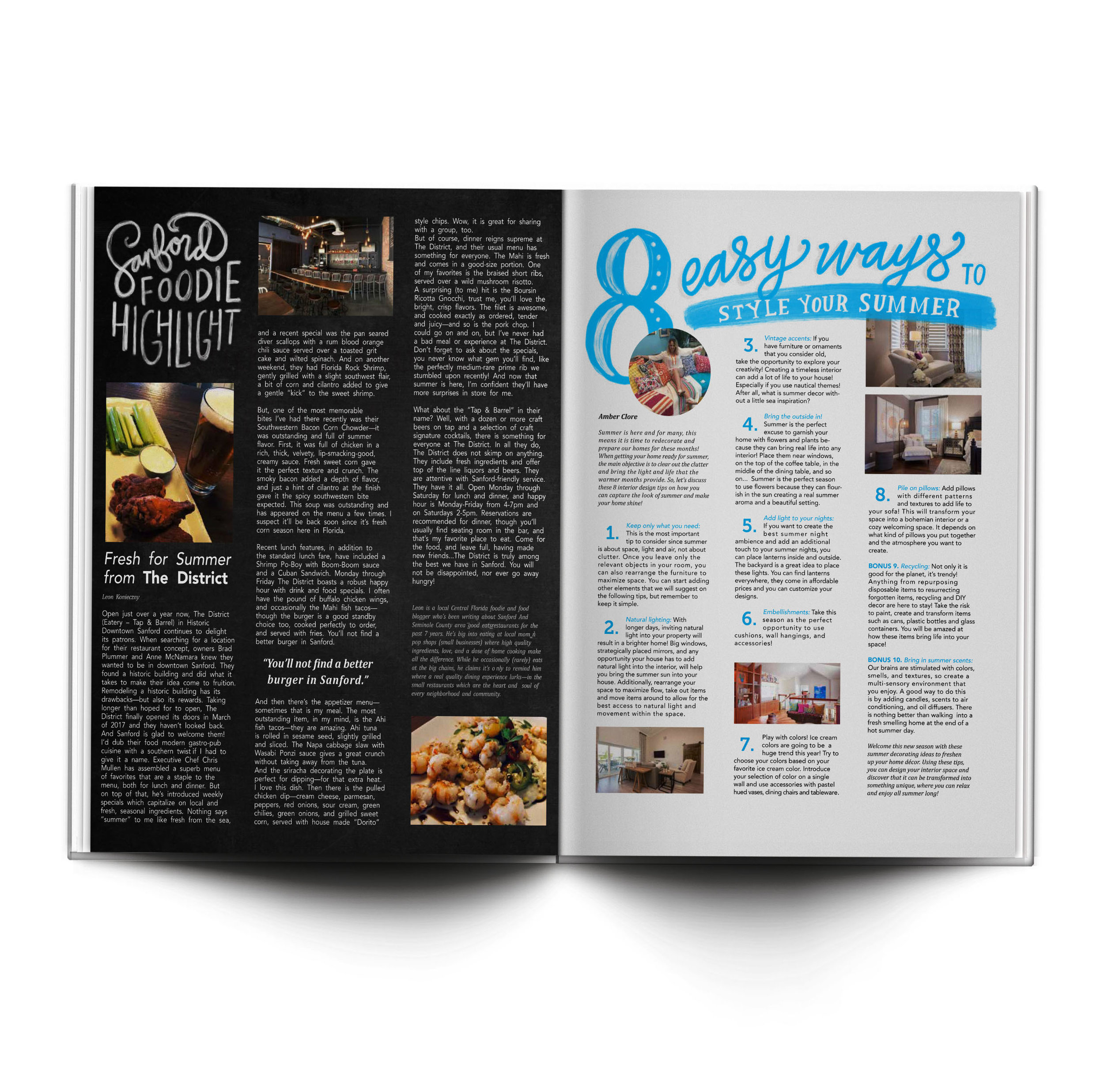 My Sanford Magazine Design