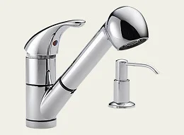 Delta Chrome Single-Handle Pull-out Faucet
