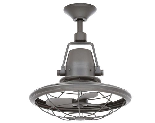 Bentley II 18" Natural Iron Oscillating Ceiling Fan