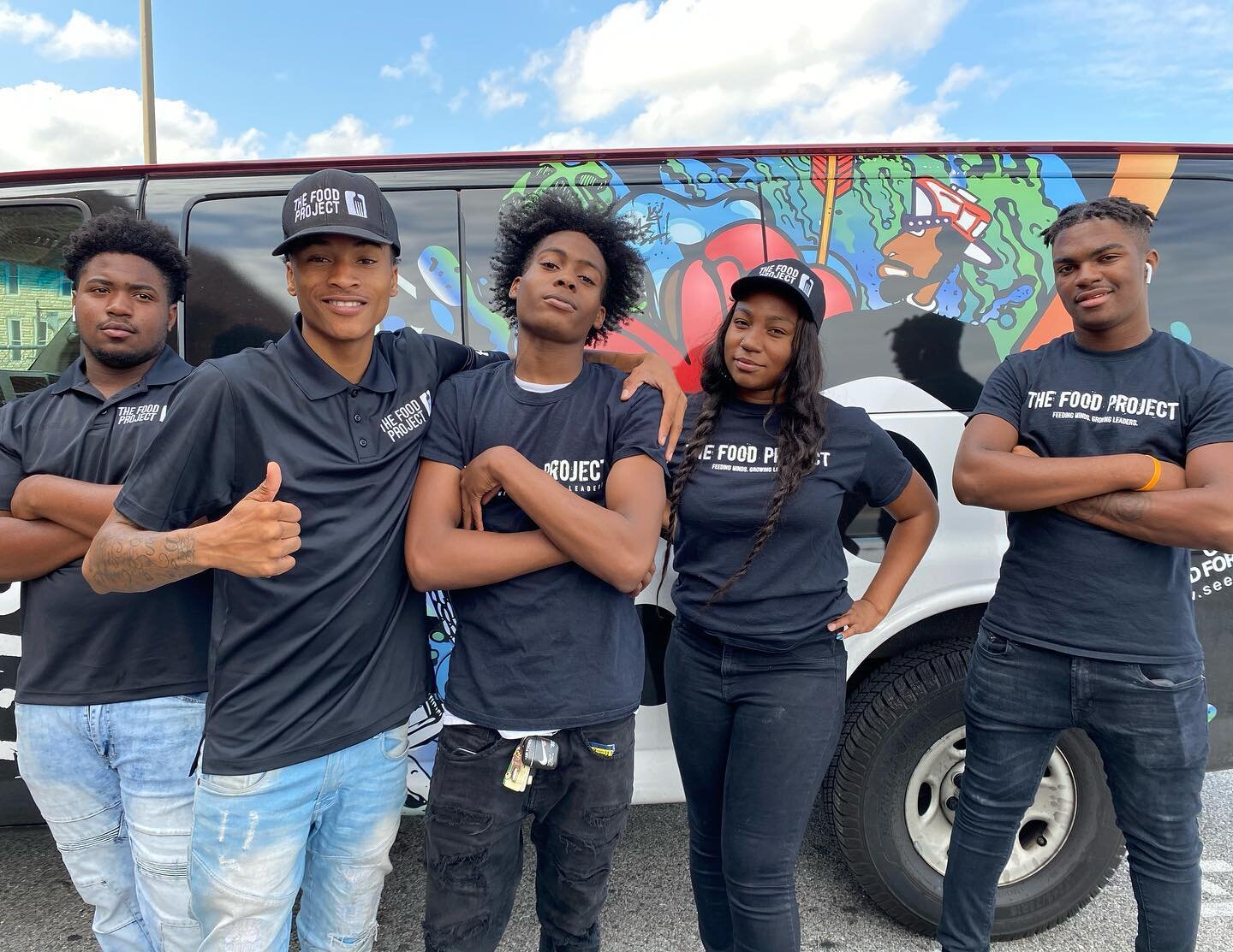 Some of the kitchen crew today at The Food Project. #empower #communities