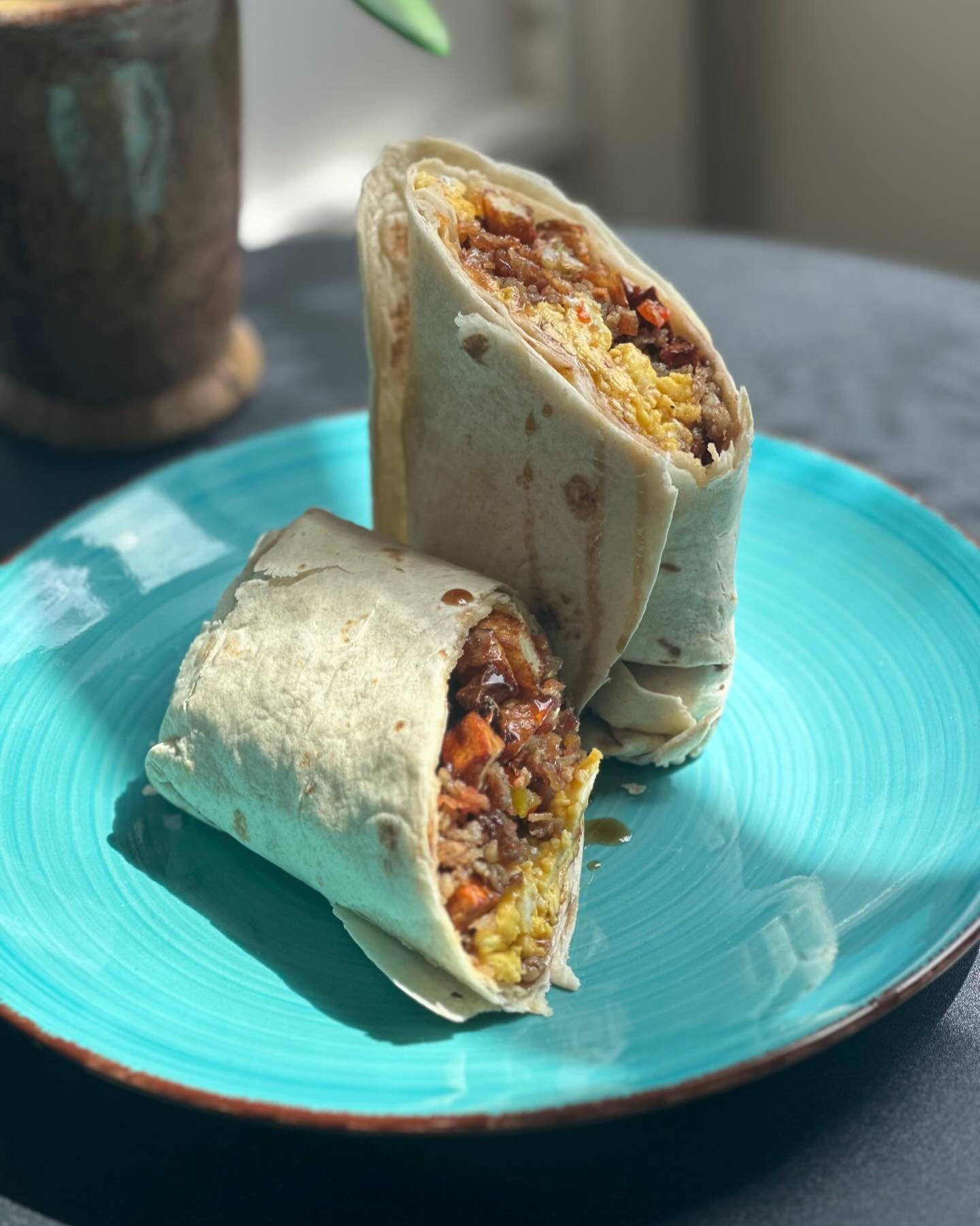 Craving something extraordinary? 🌯✨ Milan&rsquo;s Kitchen breakfast burritos are literally out of this world! 🚀 Pre-order yours via @milanskitchen2x or swing by The Grind from Tuesday to Thursday at 349 South Pulaski St. Dive into the flavors of So