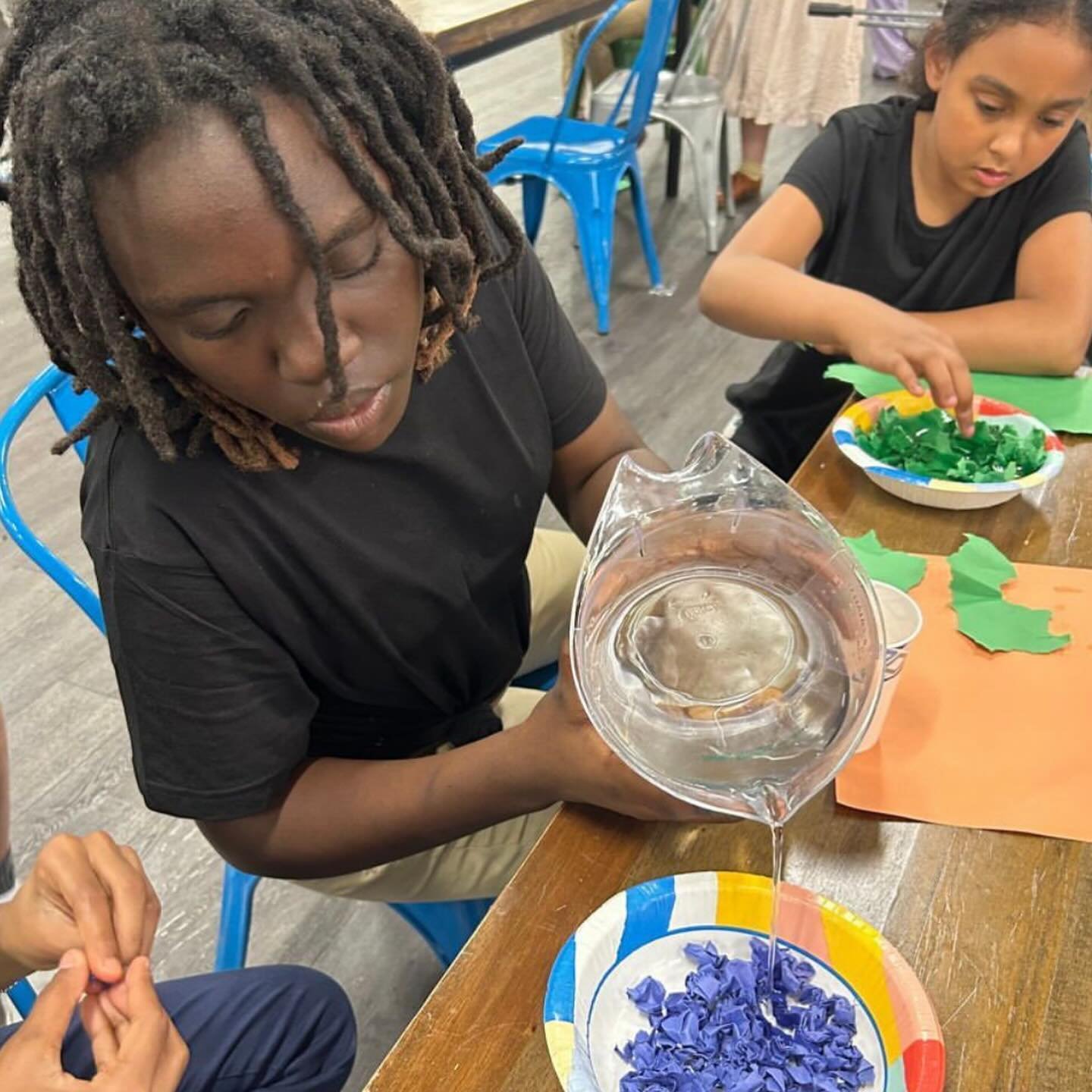 Sprouts Afterschool Academy Tuesday-Thursday 3-6pm at @thefood.project 424 S. Pulaski St with our youth leaders and partners @sowhatelsehelps @therapeutic_wellness_services @royallty__events