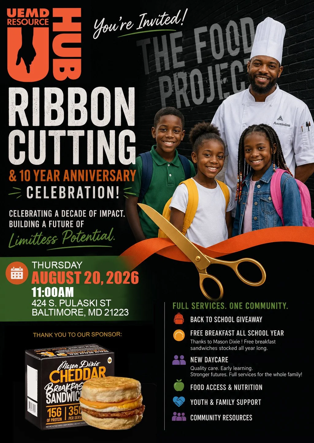 Ribbon Cutting Celebrating 10 Years of Impact: UEmpower of Maryland Resource HUB 
