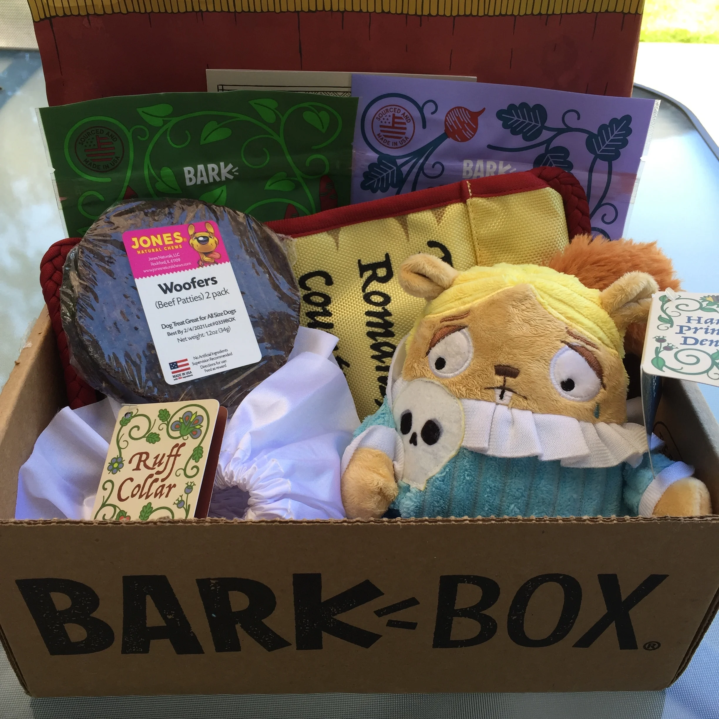 barkbox items