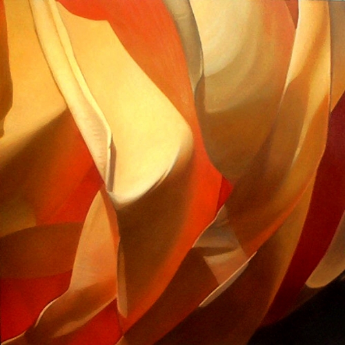   rose petals  48x48  sold     