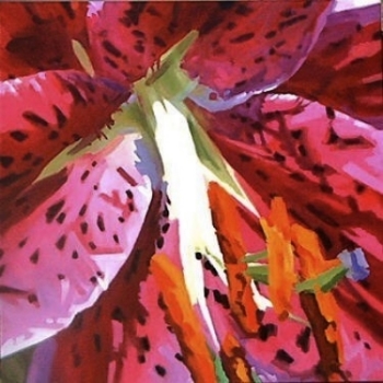 untitled lily 30x30 sold