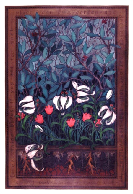 plant your own garden 40x60 sold "...Even sunshine burns if you get too much So plant you own garden And decorate your own soul And stop waiting for someone to bring you flowers" -Veronica A. Shoffstall-