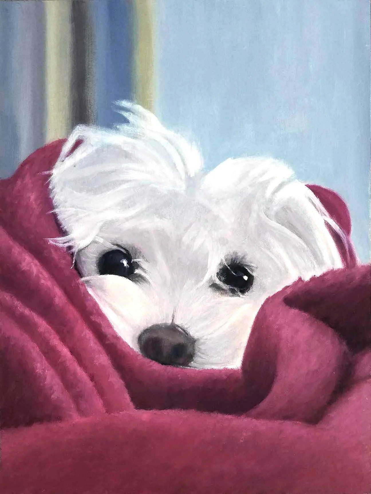 mia 18 x 24 commissioned portrait