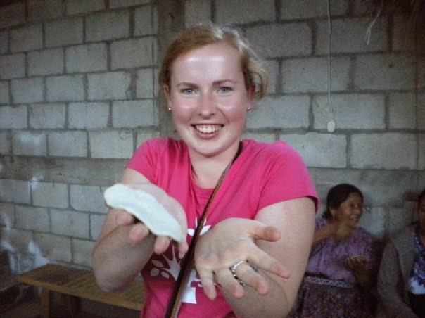 Making tortillas in Guatemala.