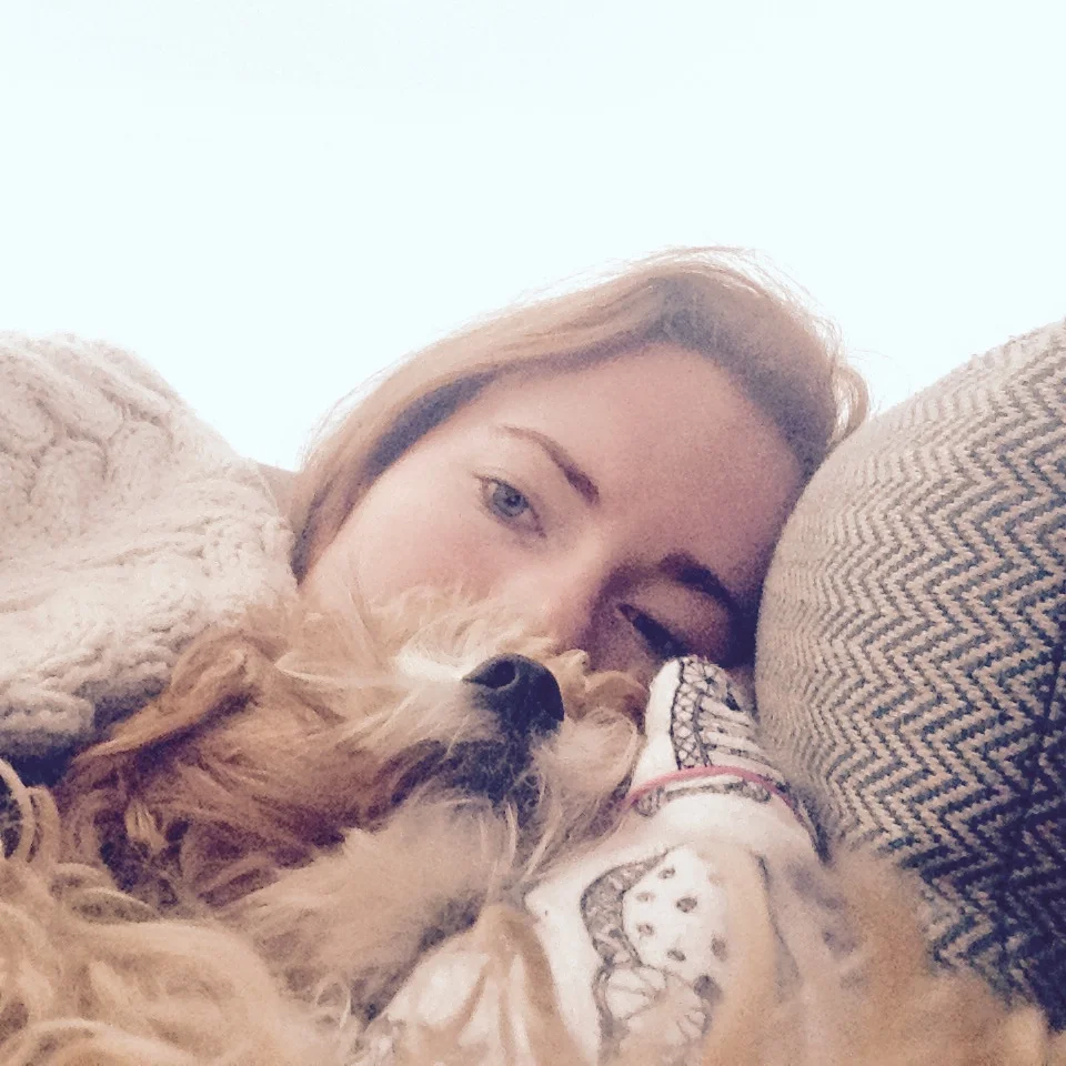 Rest time with Ralph always makes sick me feel better!