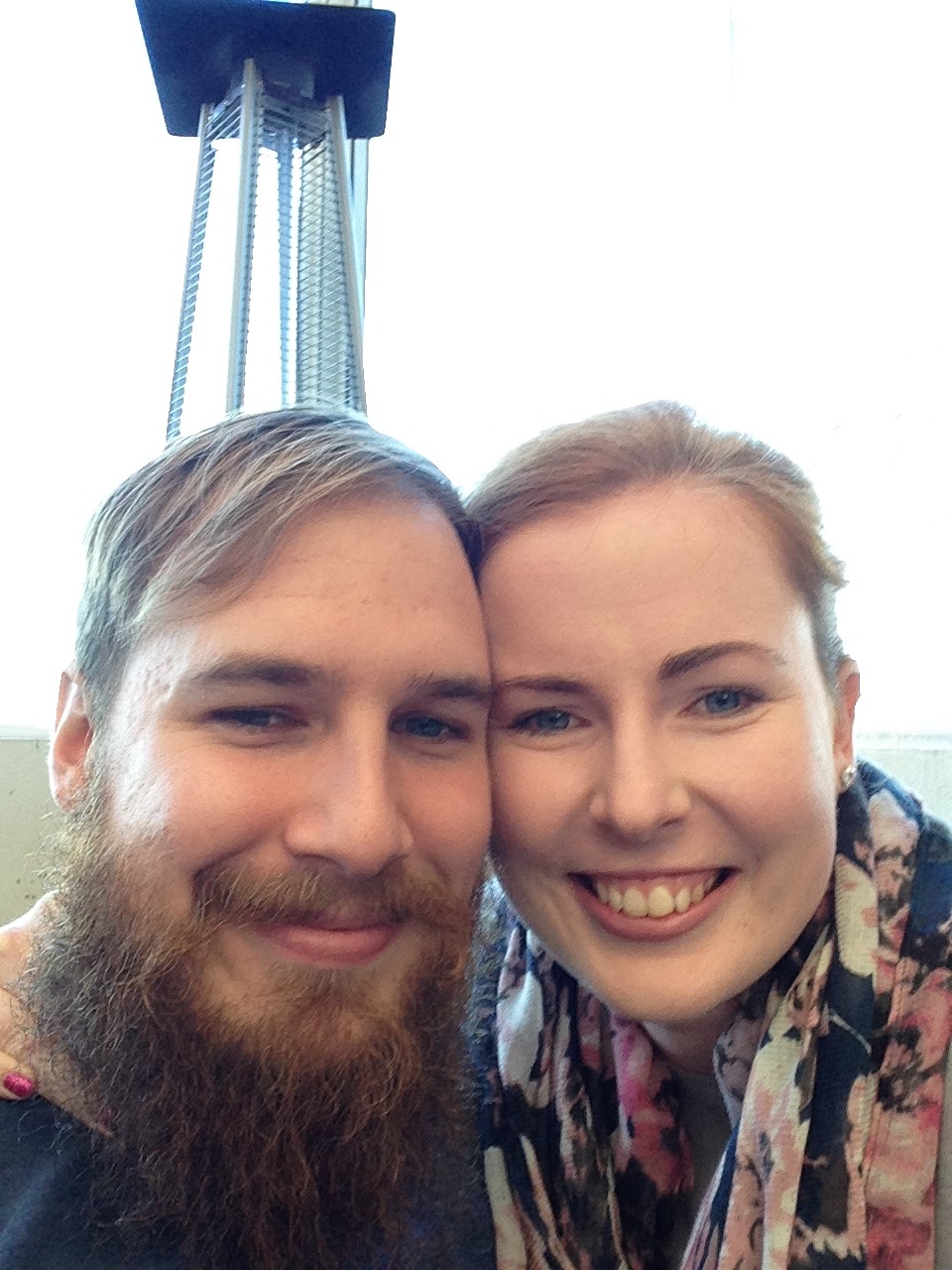 This hairy man helped get that smile back onmy face!