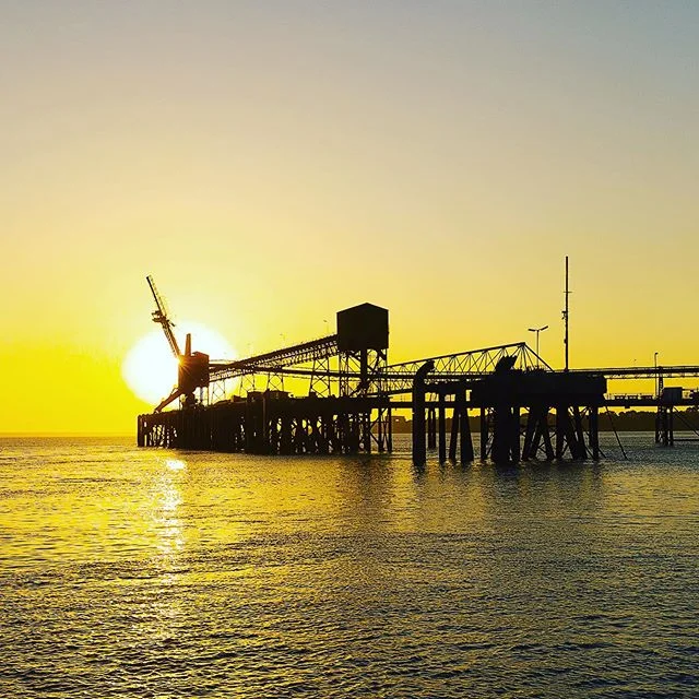 How&rsquo;s this for a view!
Those early morning starts for our boys at the port ☀️