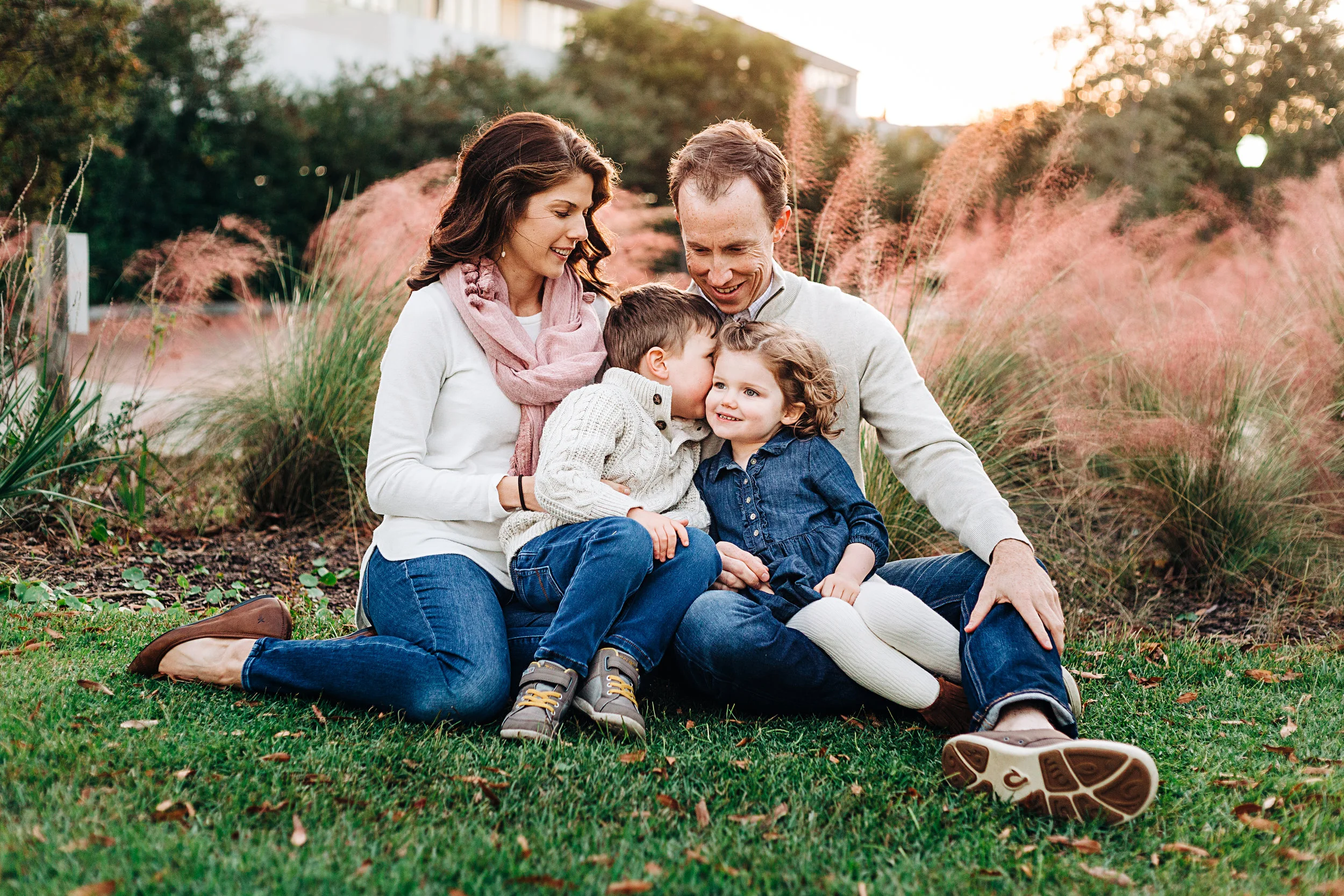 Sunset with the S Family| Downtown Family Portrait Photographer