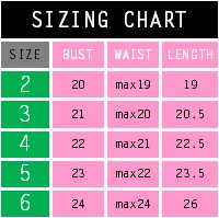 These refer to your child's measurements (inch), not the garment (except for dress length from shoulder). Our sizing chart is meant to be a guideline, each garment is cleverly designed to ensure a comfortable fit.