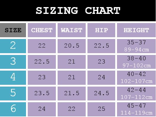These refer to your child's measurements (inch), not the garment. Our sizing chart is meant to be a guideline, each garment is cleverly designed to ensure a comfortable fit.