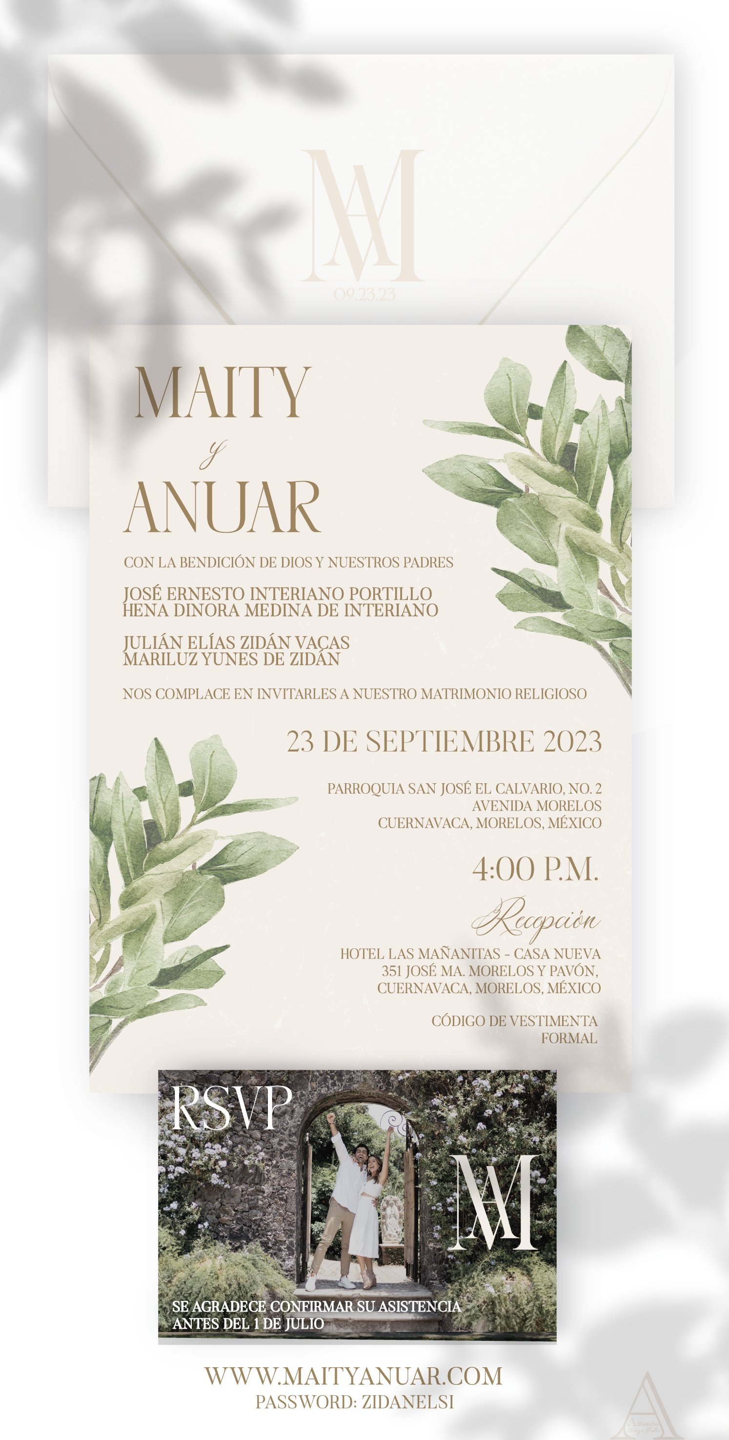 wedding invitation digital