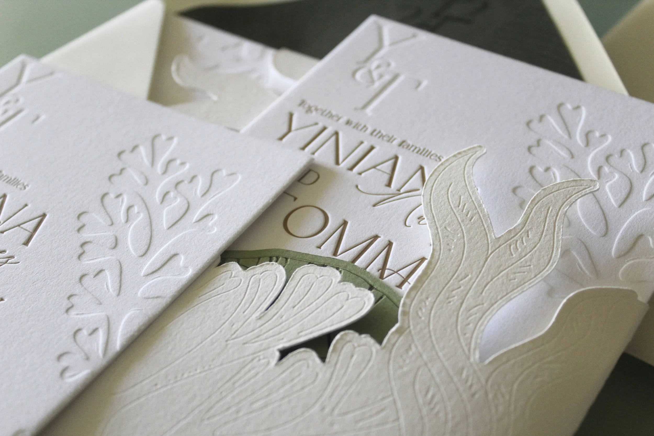 nature wedding invitation