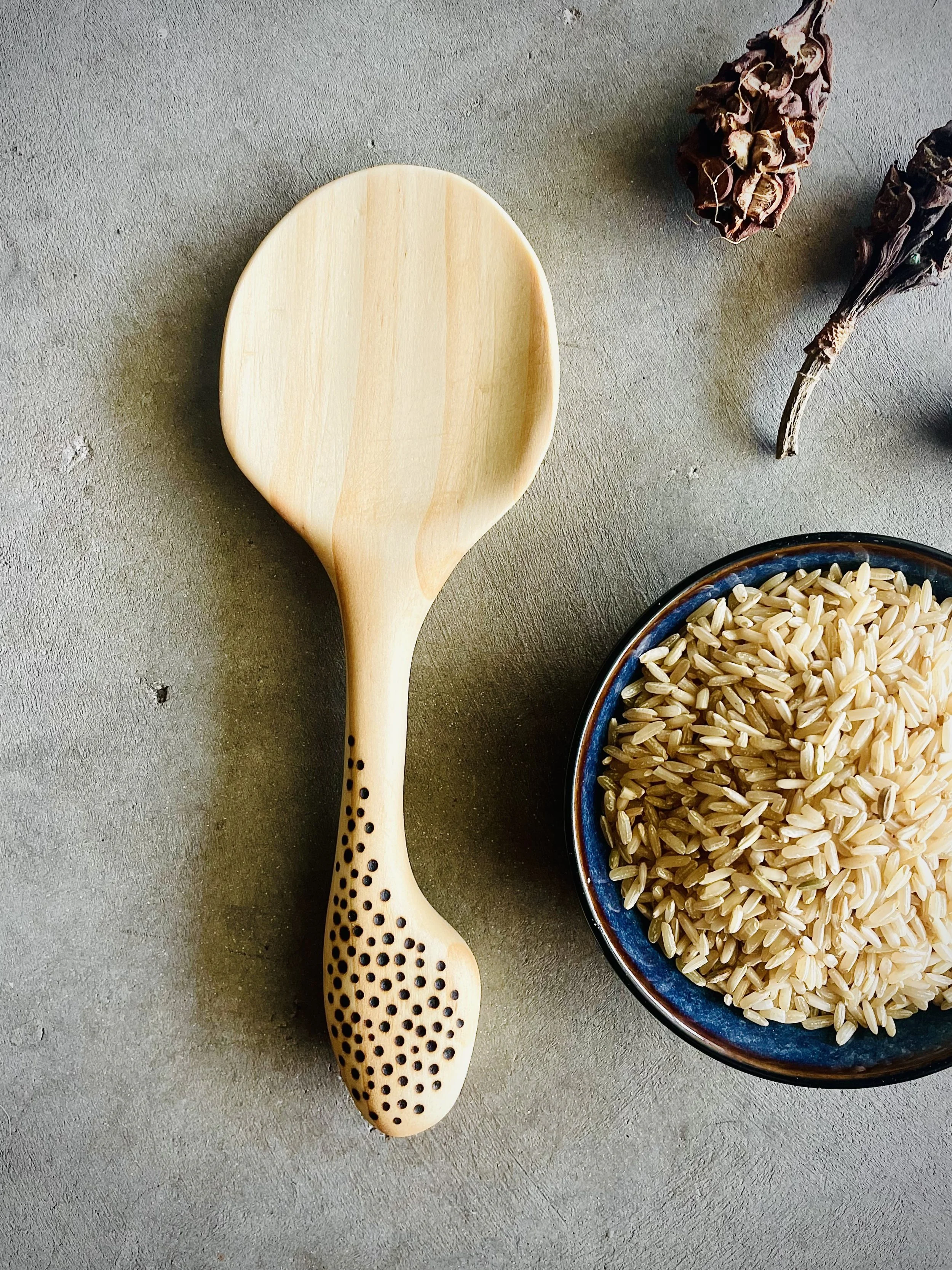 Rice Paddle (Shamoji) Wood Carving Class
