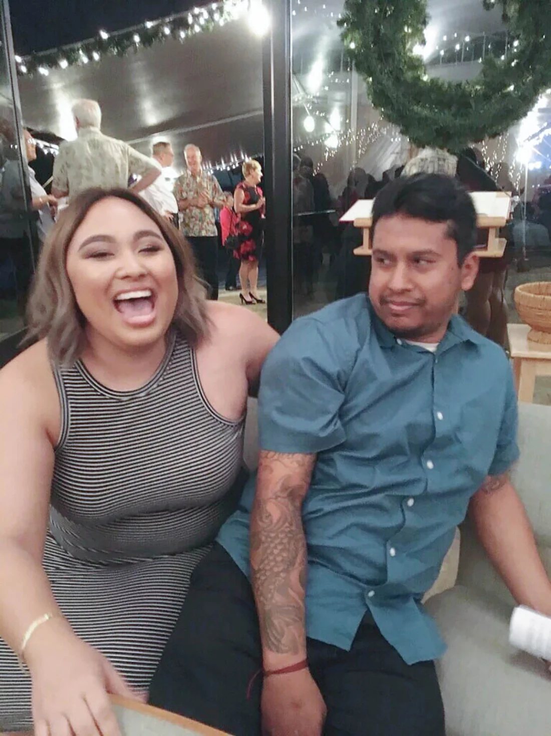 A friend of ours just sent me a bunch of pictures she took of me and Angel during Christmas and I laugh every time I see it in my albums! More on beautybyjessika.com.