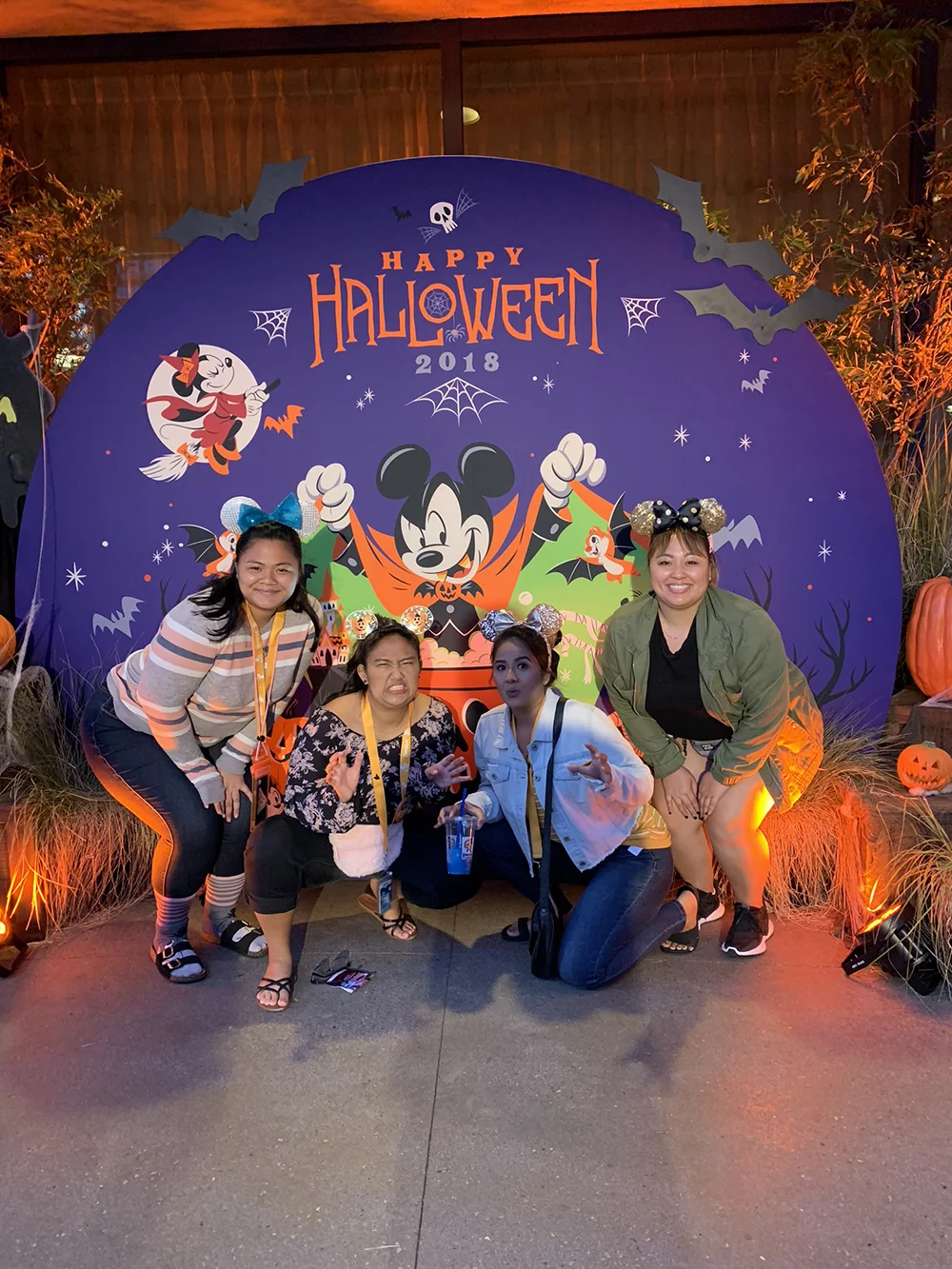 10/09/18 — The Garcia girls in Downtown Disney.