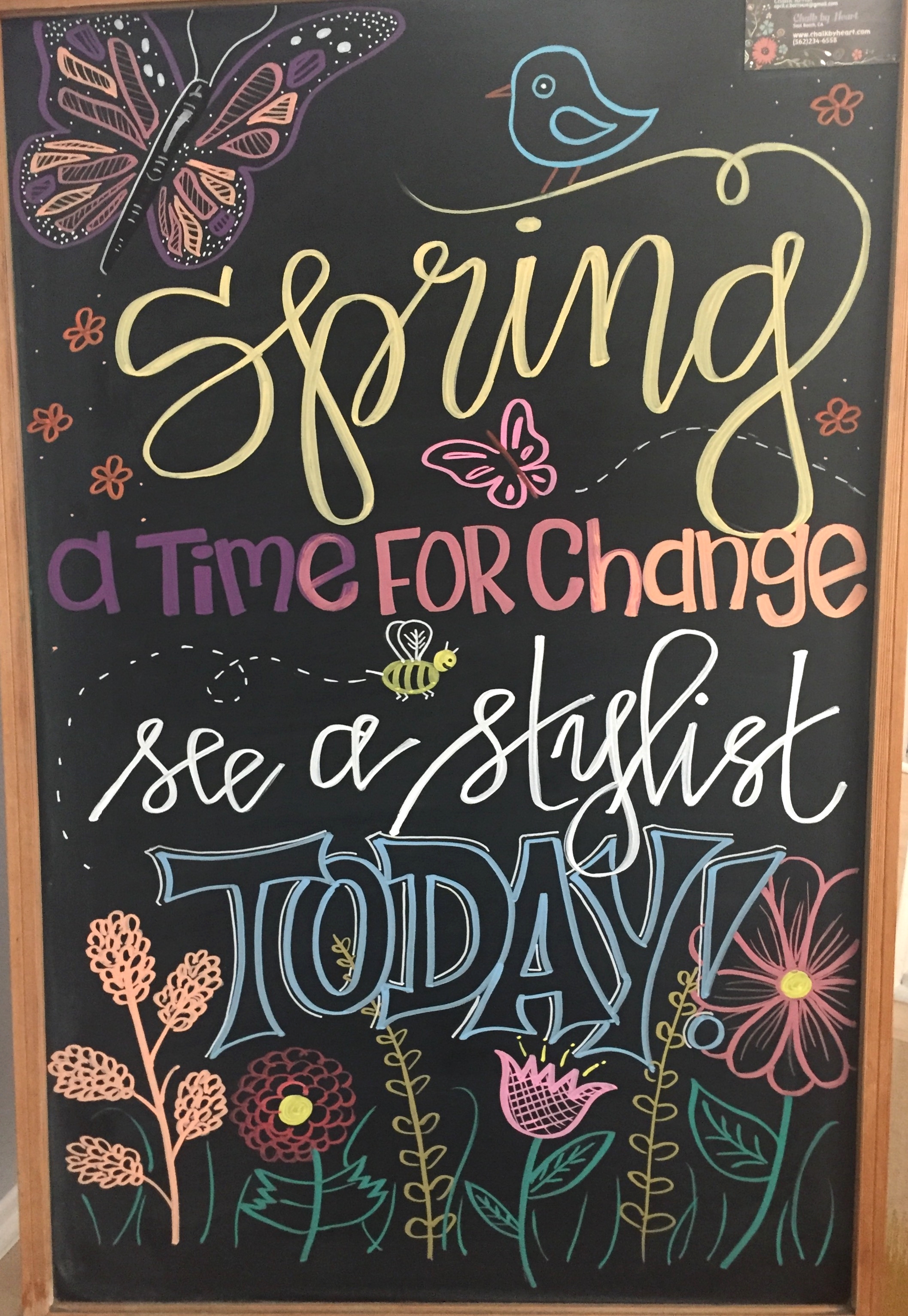 April 2016 for Sunset Salon