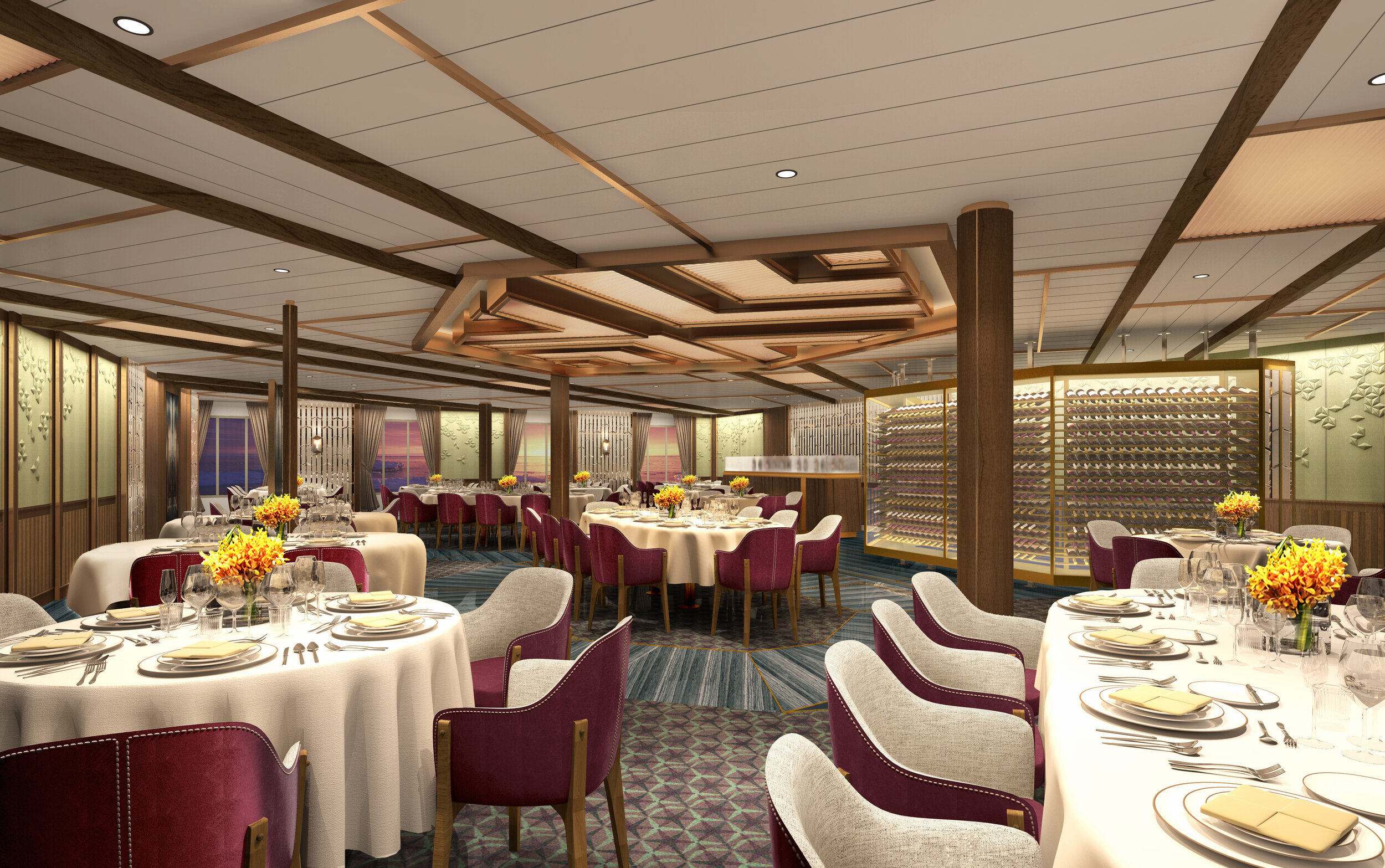 Seabourn expedition ships - The Restaurant rendering.jpg