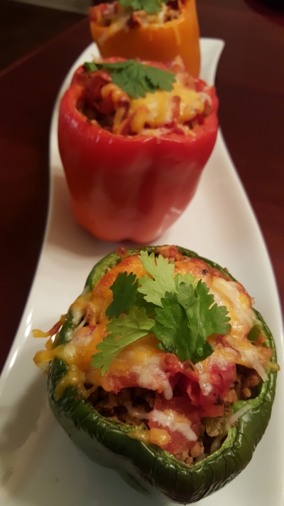 Stuffed Pepper Burritos