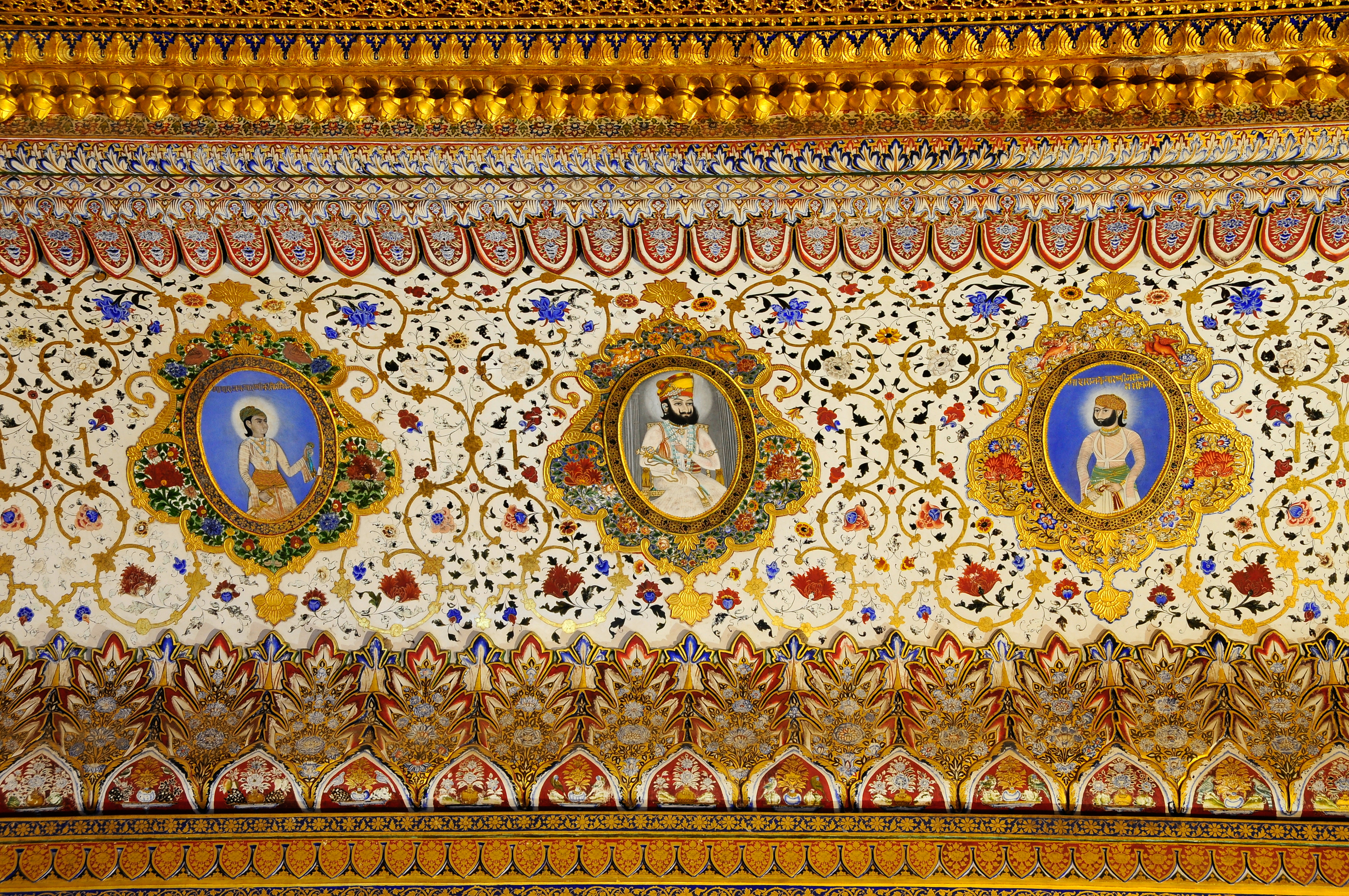 GOLD PAINTINGS OF MAHRANGARH