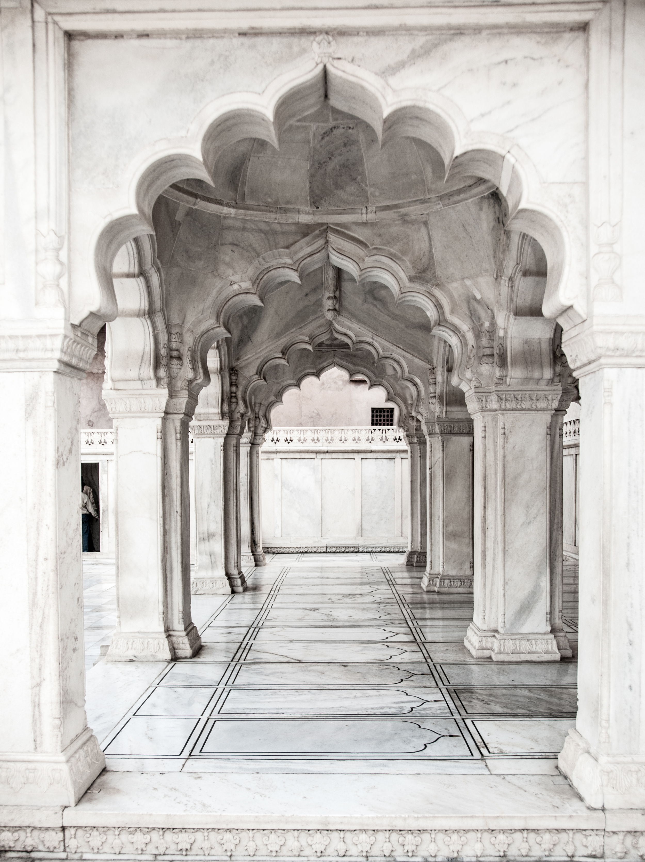 MARBLE MOSQUE AT AGRA FORT | Agra.India