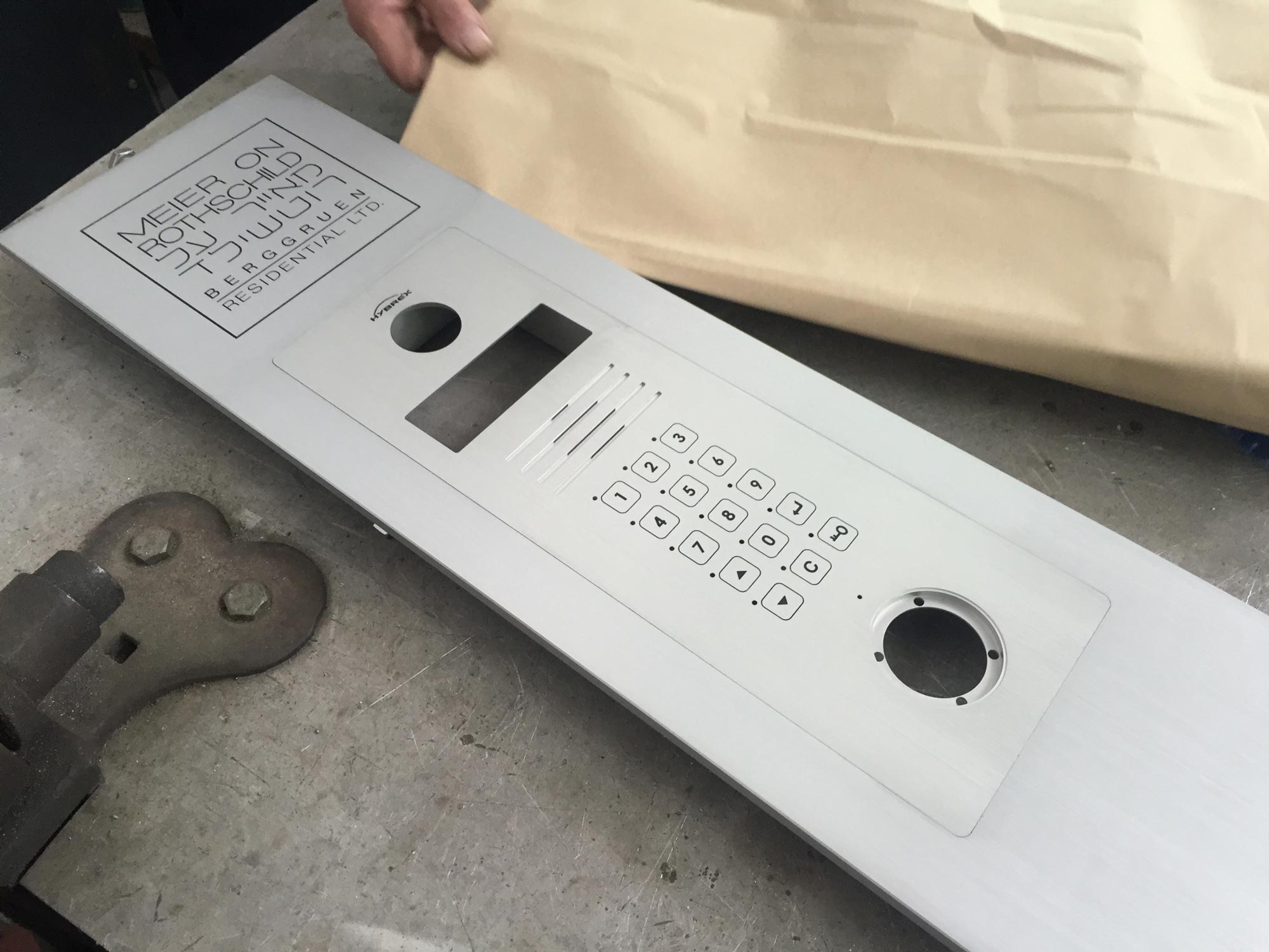 Aluminum parts are ready and fit perfectly. 
