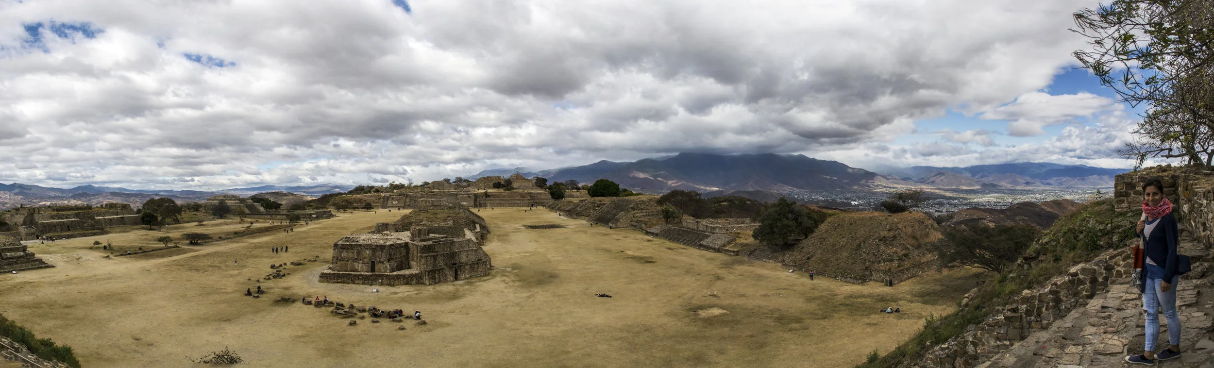 Monte Alban Ruins in Oaxaca