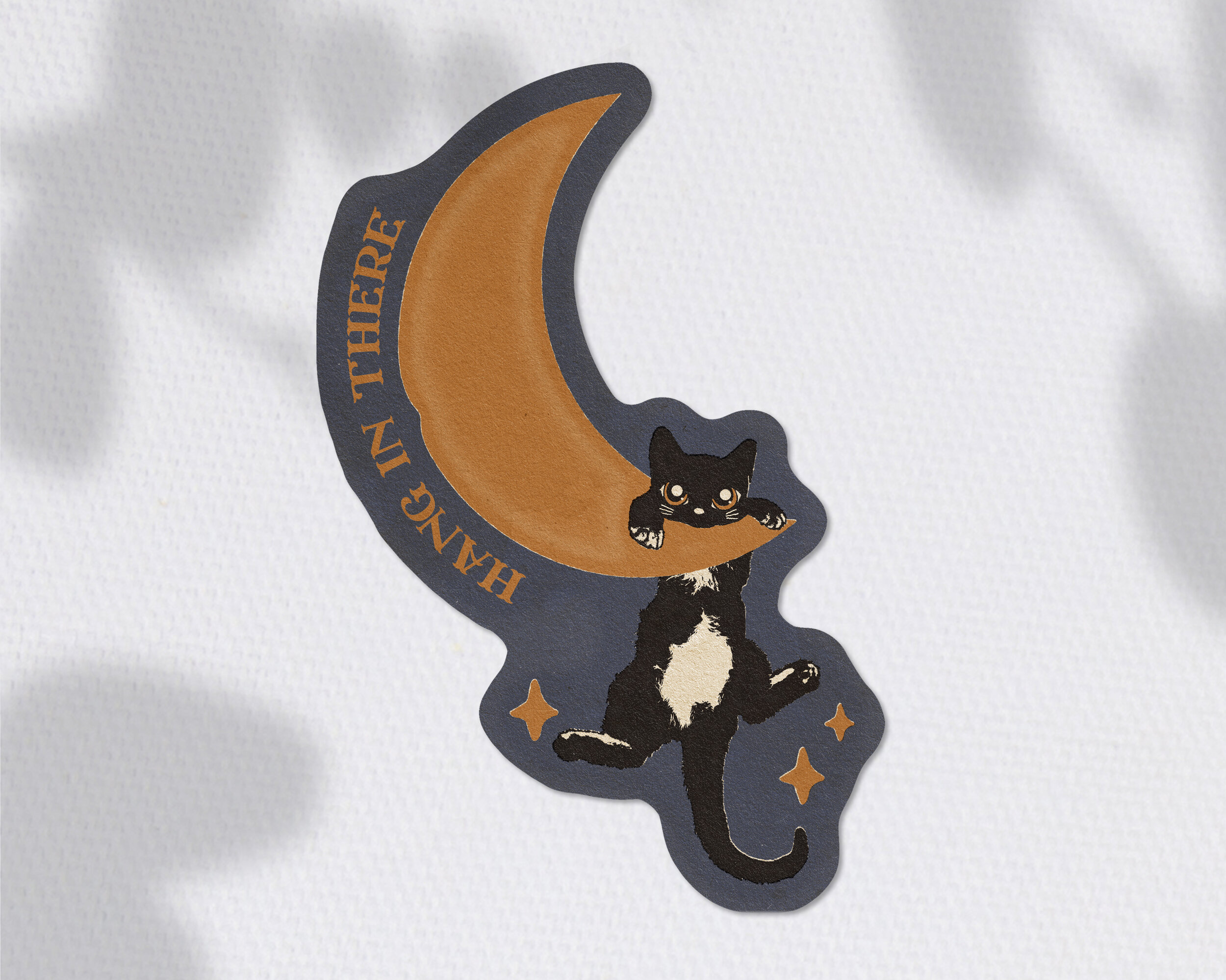Motivational Kitty Sticker