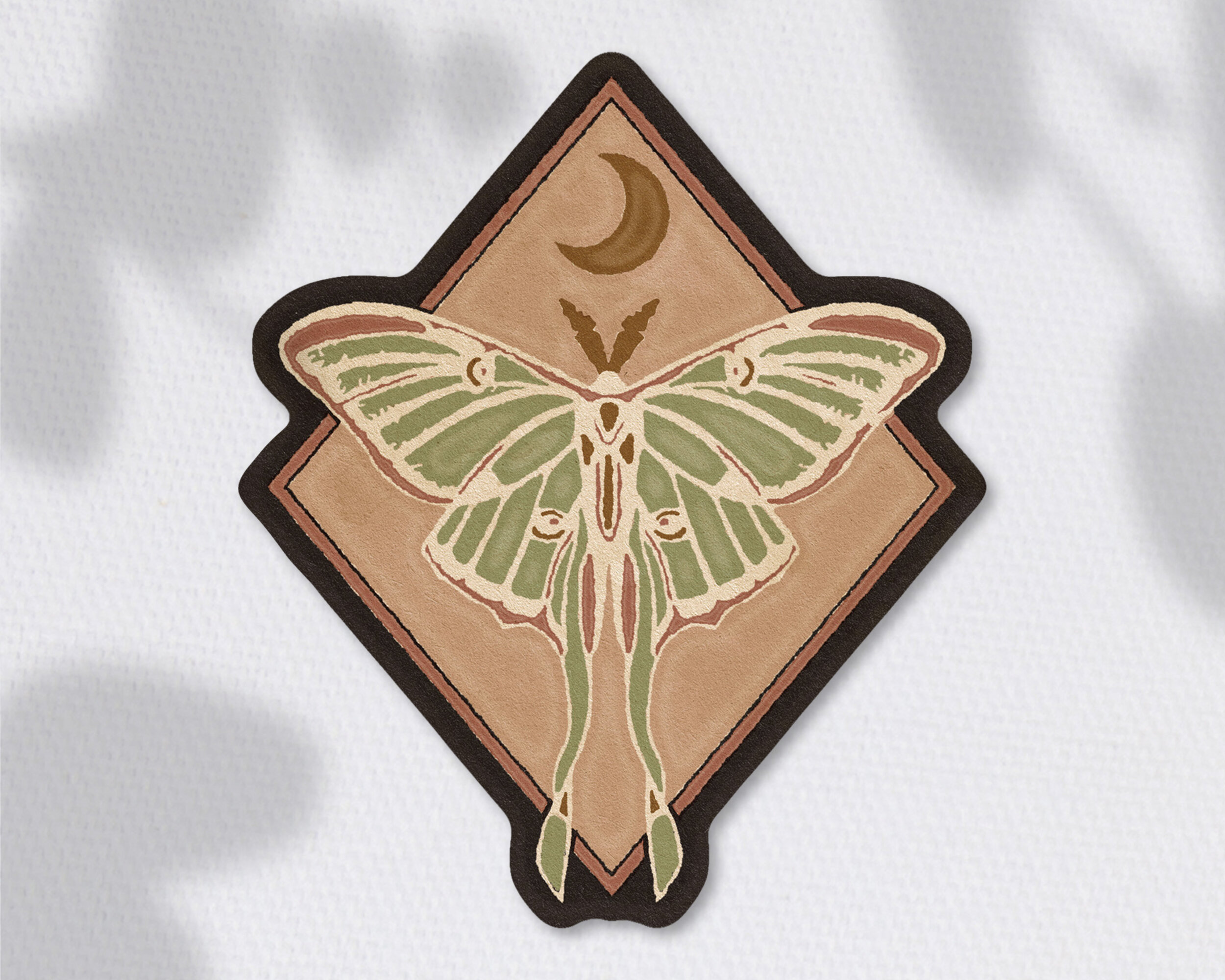 Luna Moth Sticker