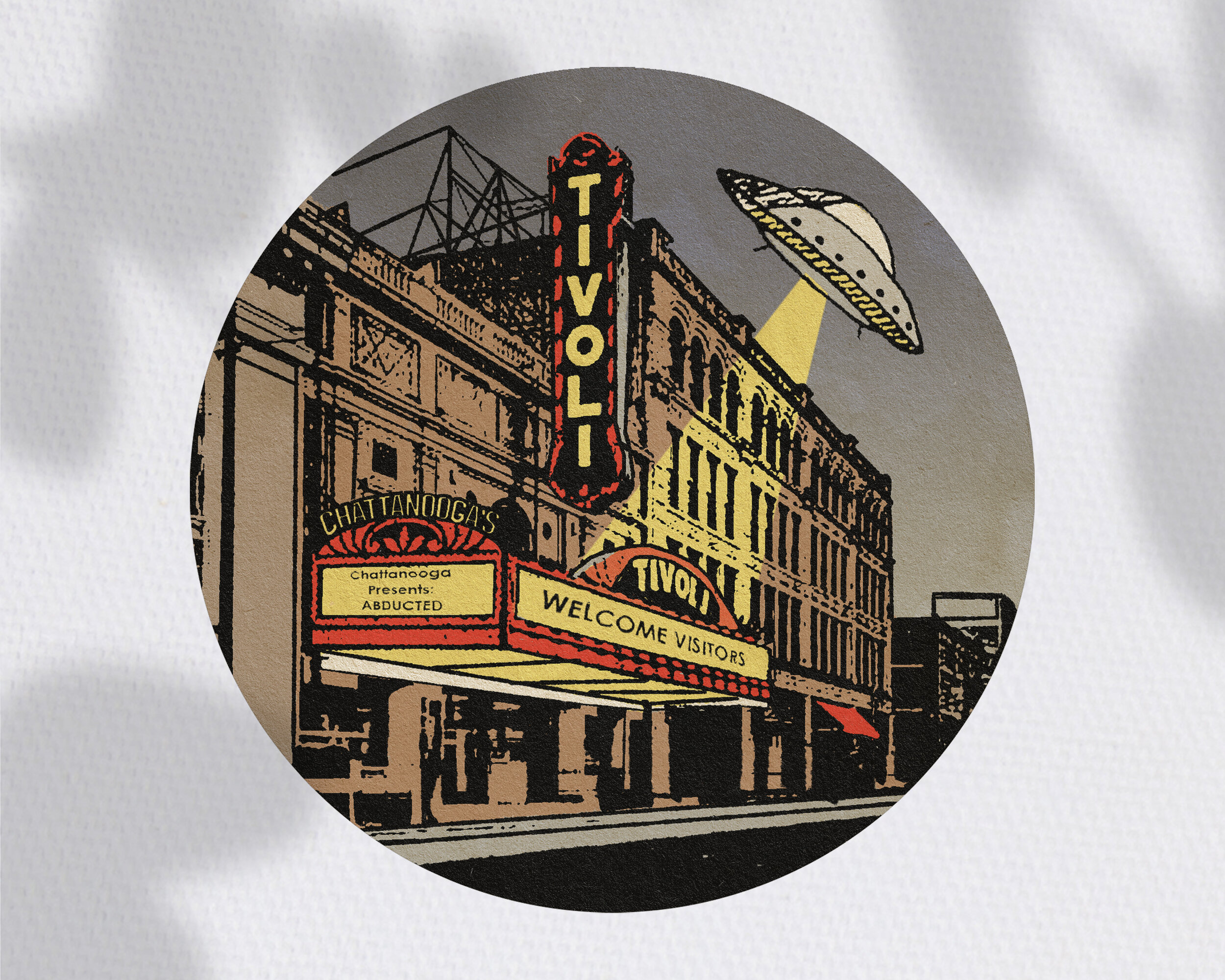 Tivoli Invasion Sticker