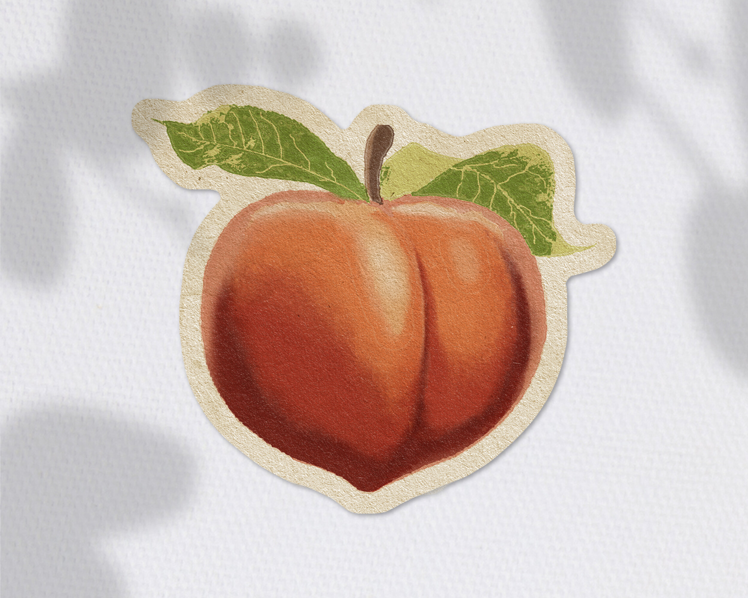 Sweet as a Georgia Peach Sticker
