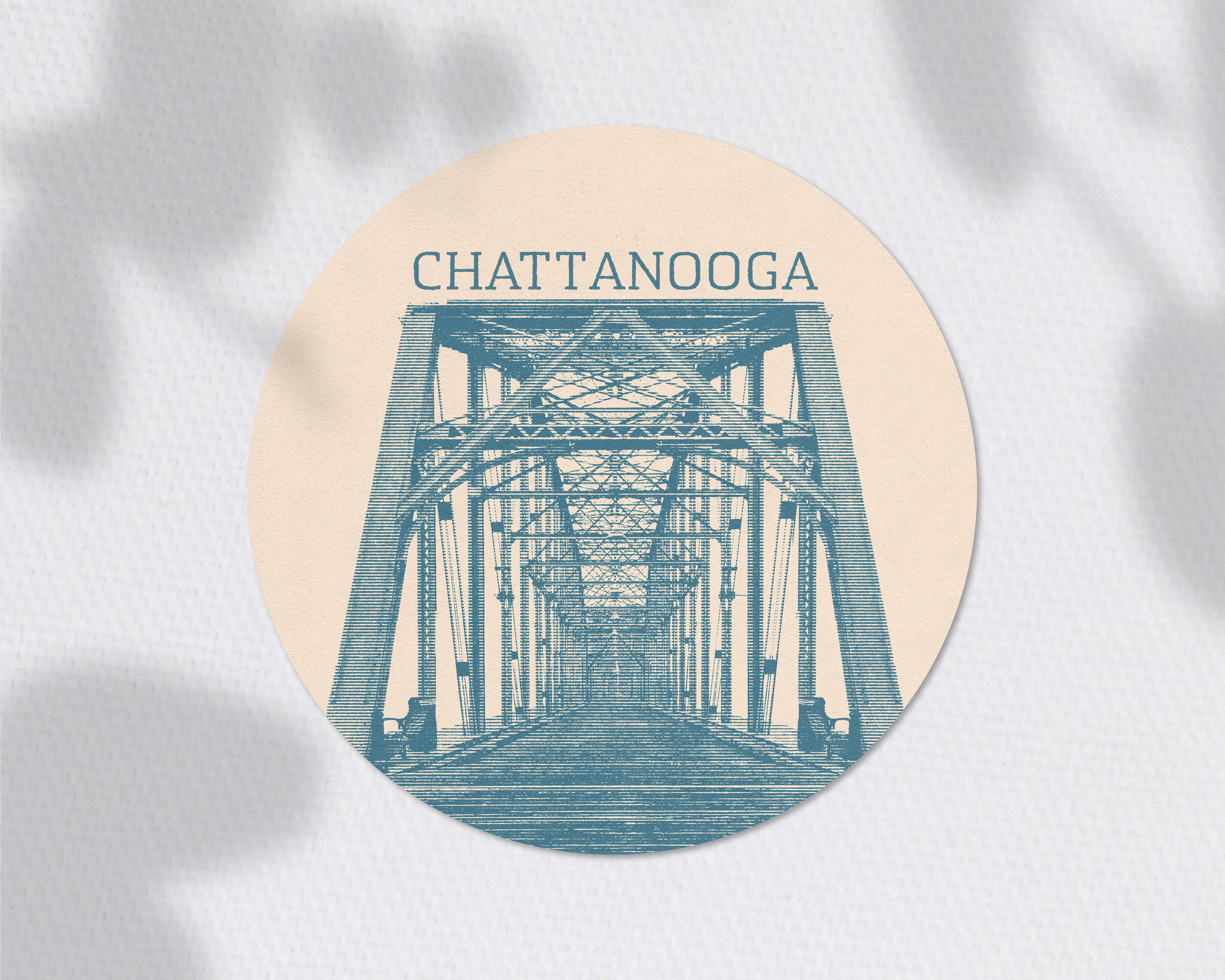 Chattanooga Walnut Street Bridge Sticker