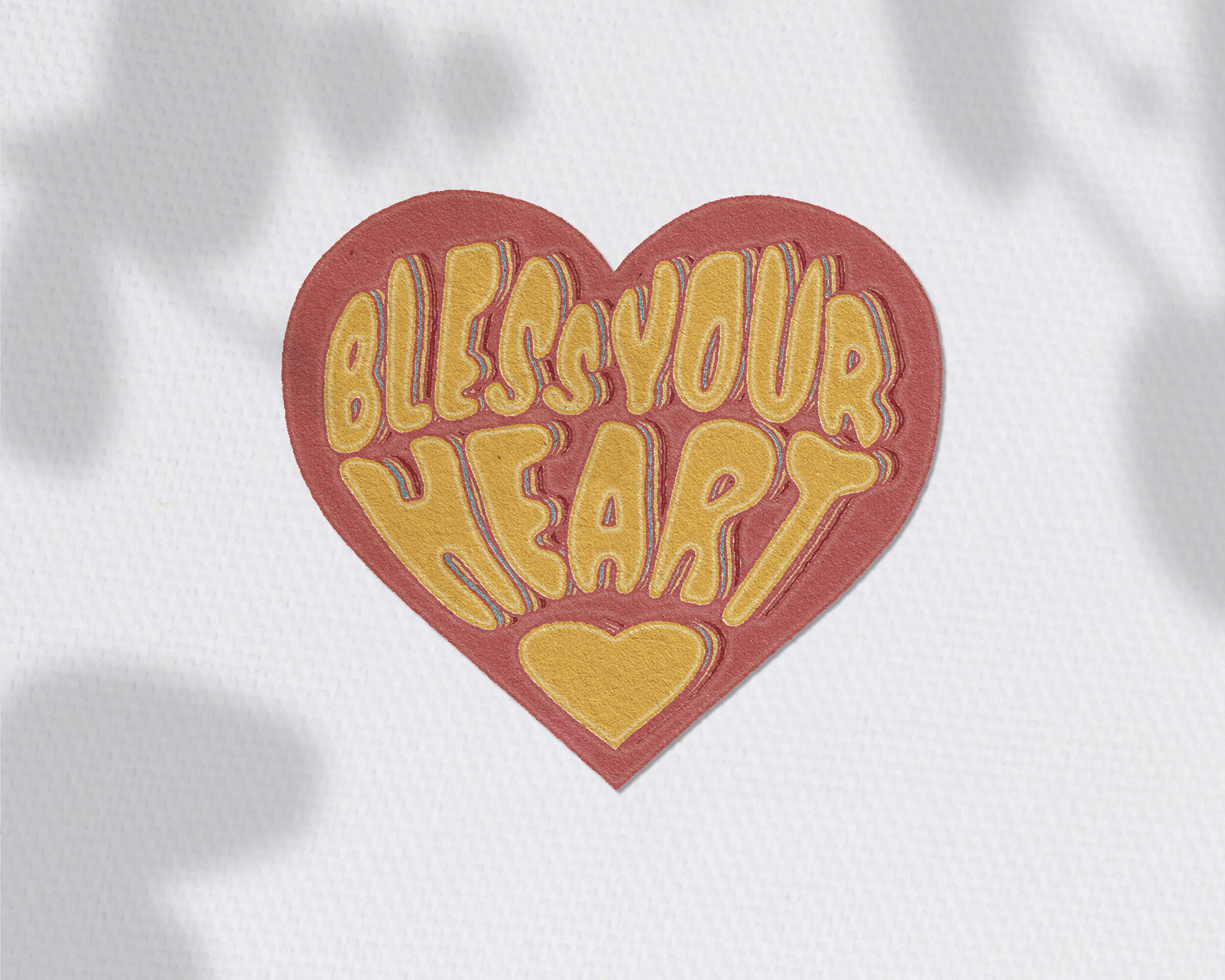 Bless Your Heart Sticker