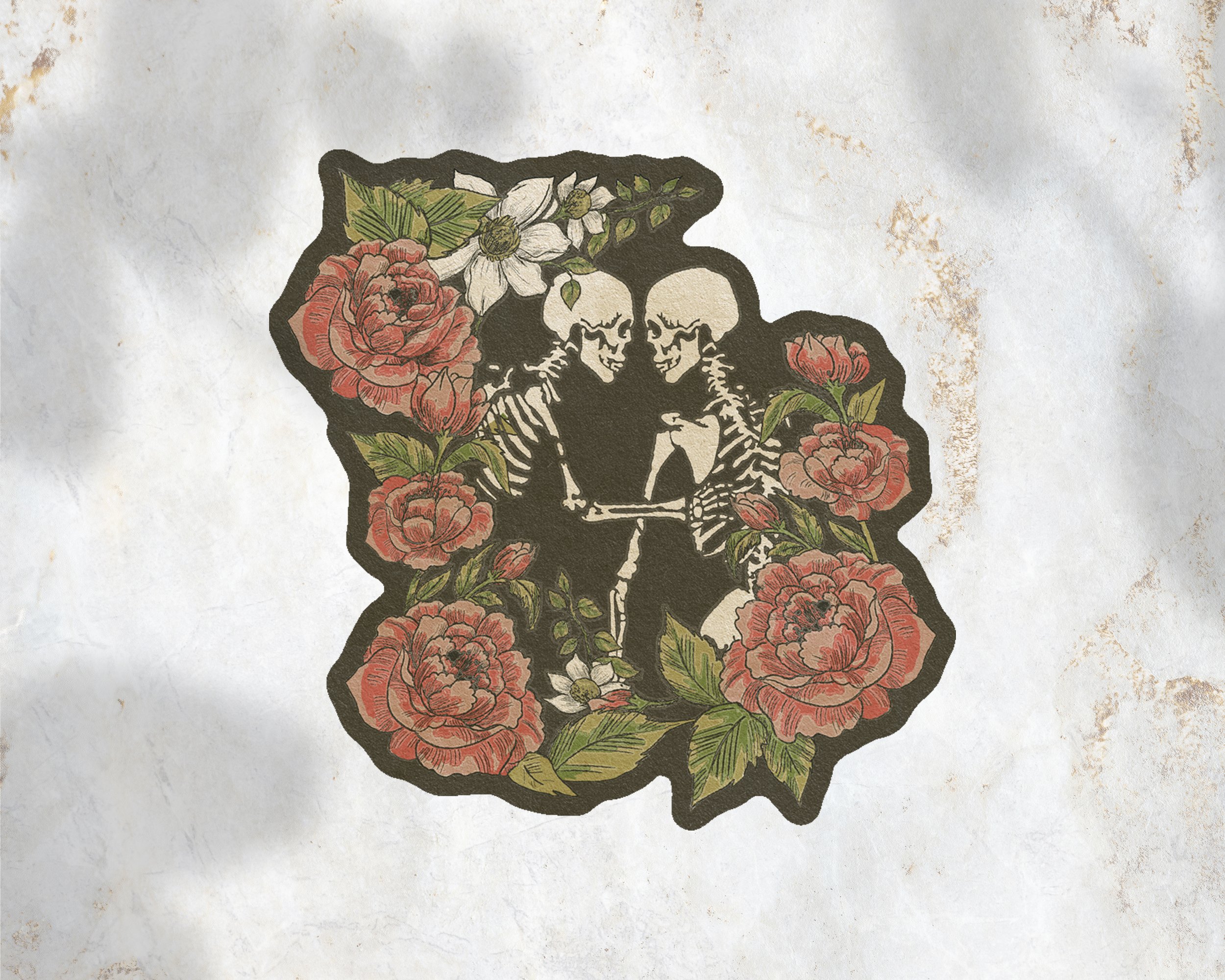 Lovers- Til Death Do Us Part Sticker