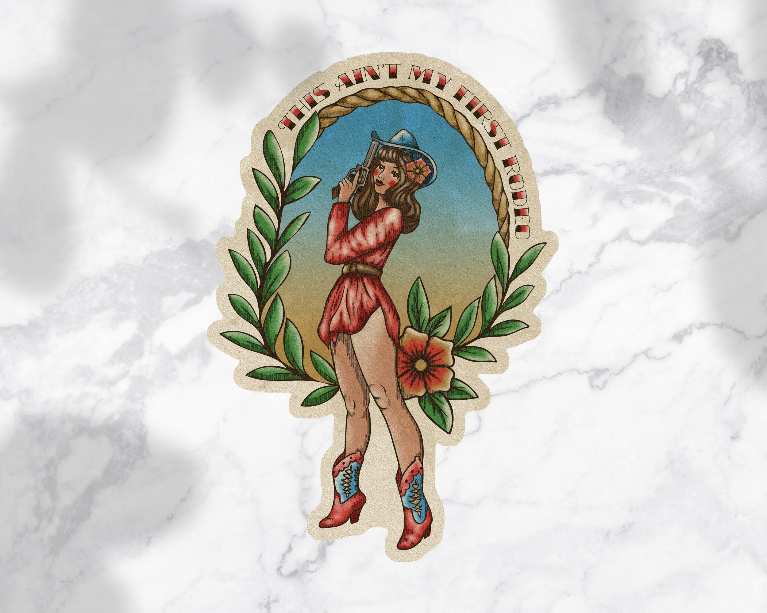 This Ain't My First Rodeo Sticker