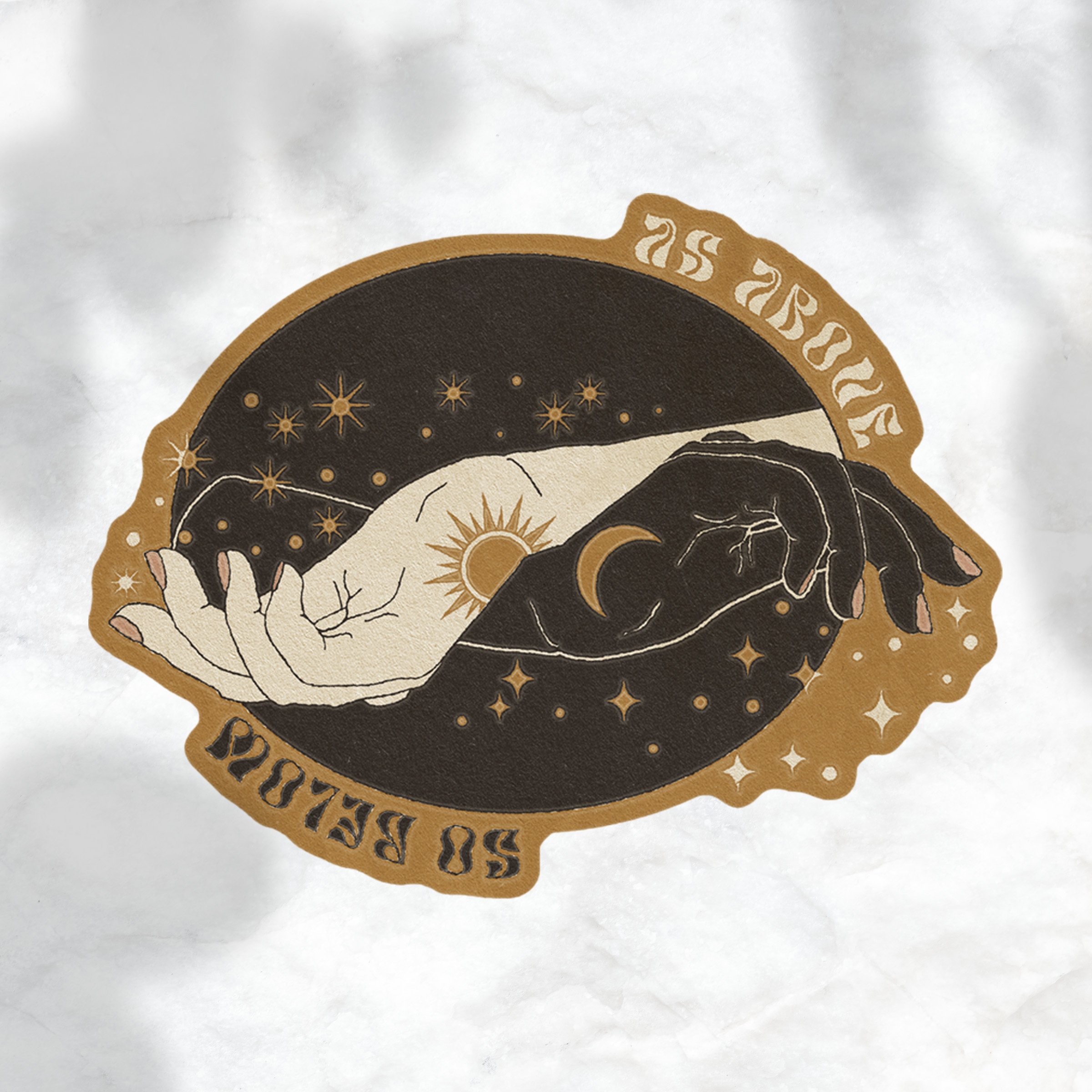 As Above, So Below Sticker
