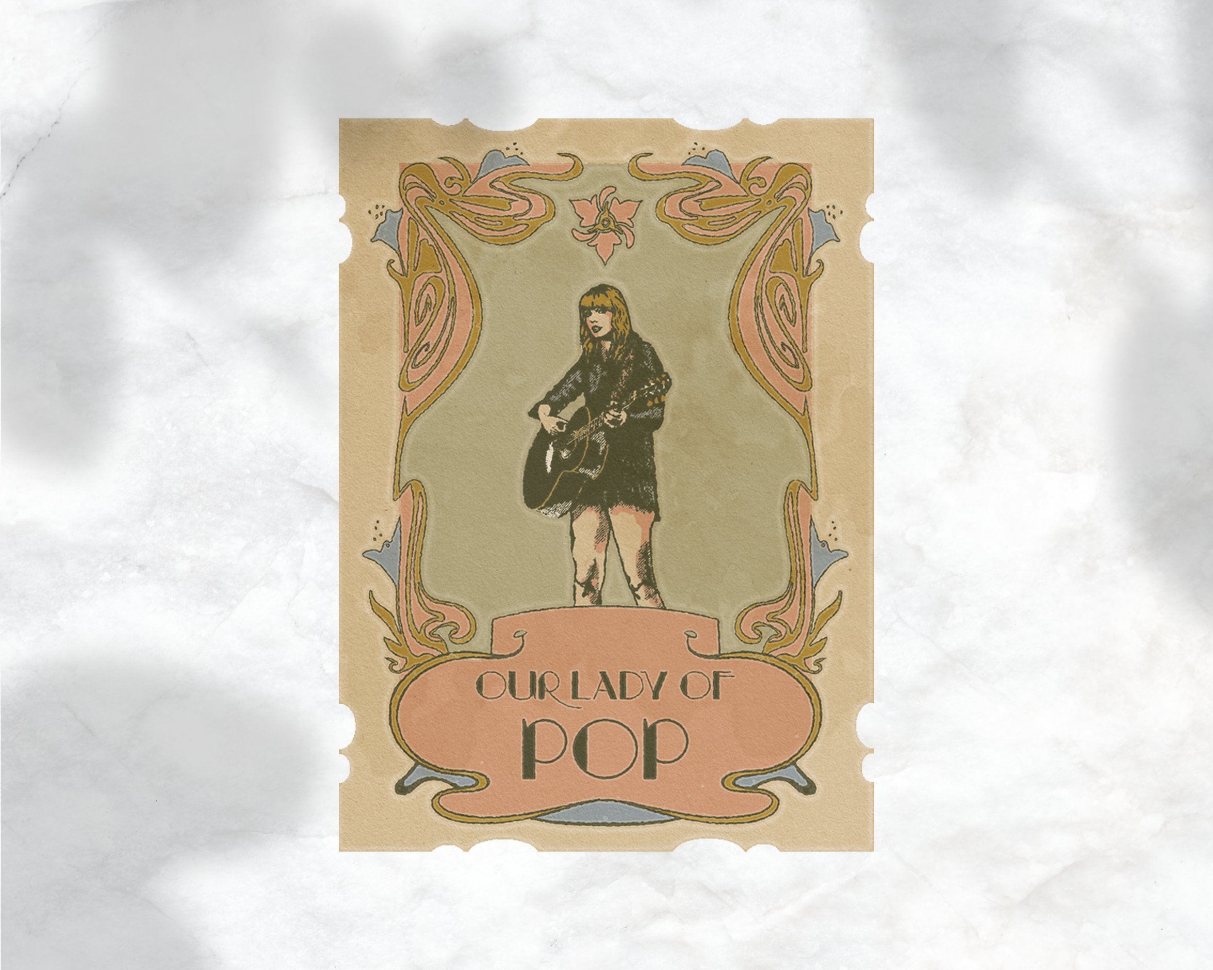 Our Lady of Pop Sticker