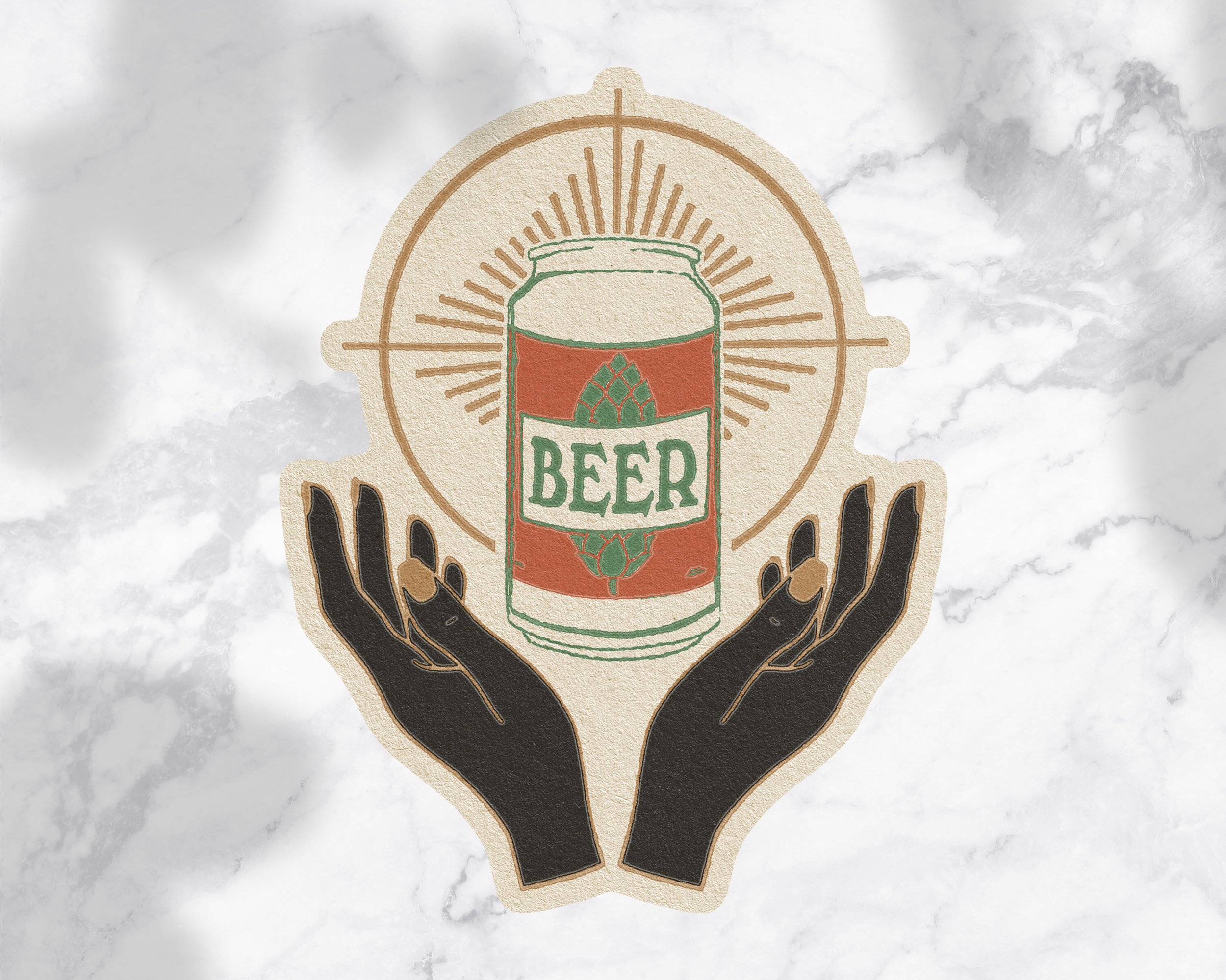 Beer Sticker