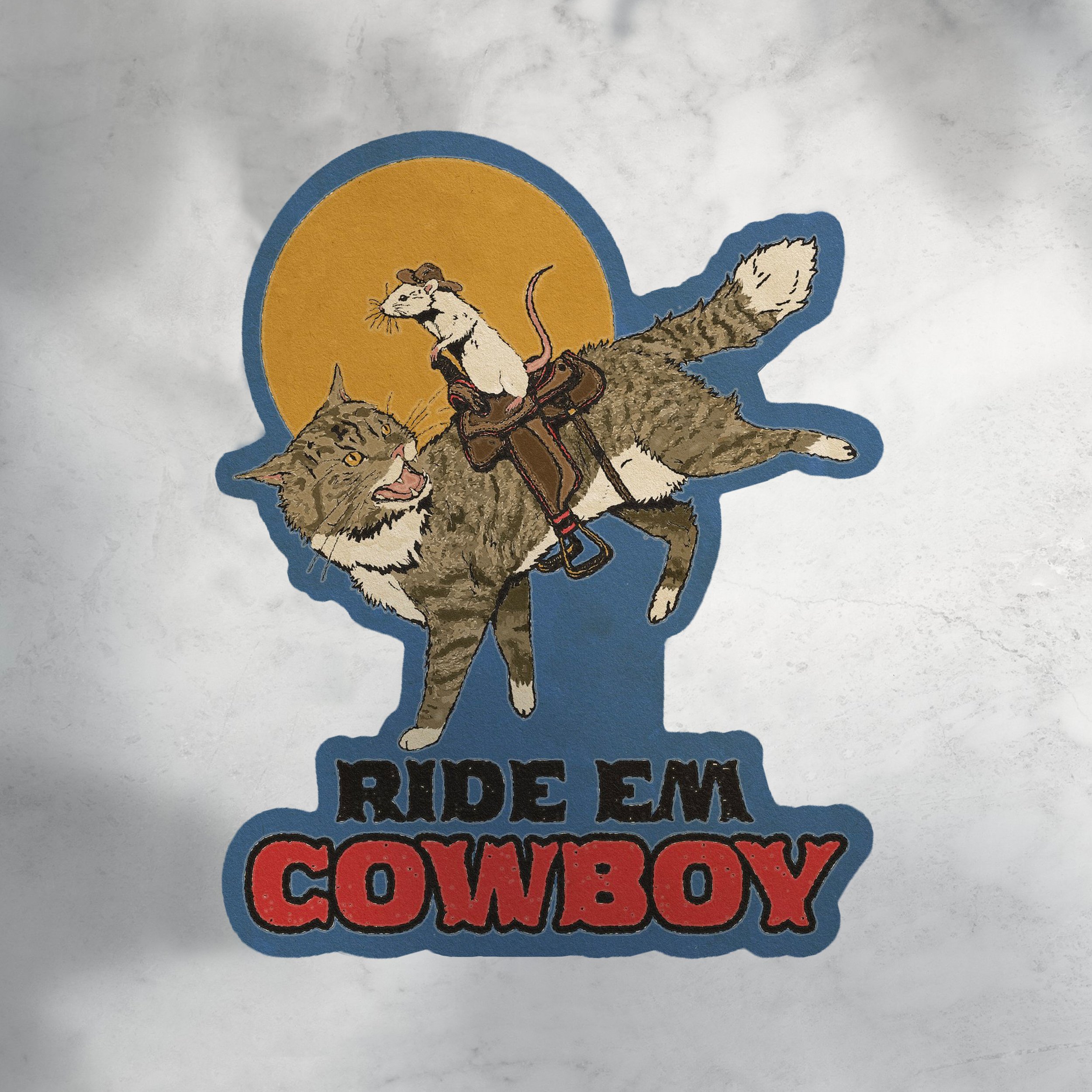 Ride Em Cowboy Sticker