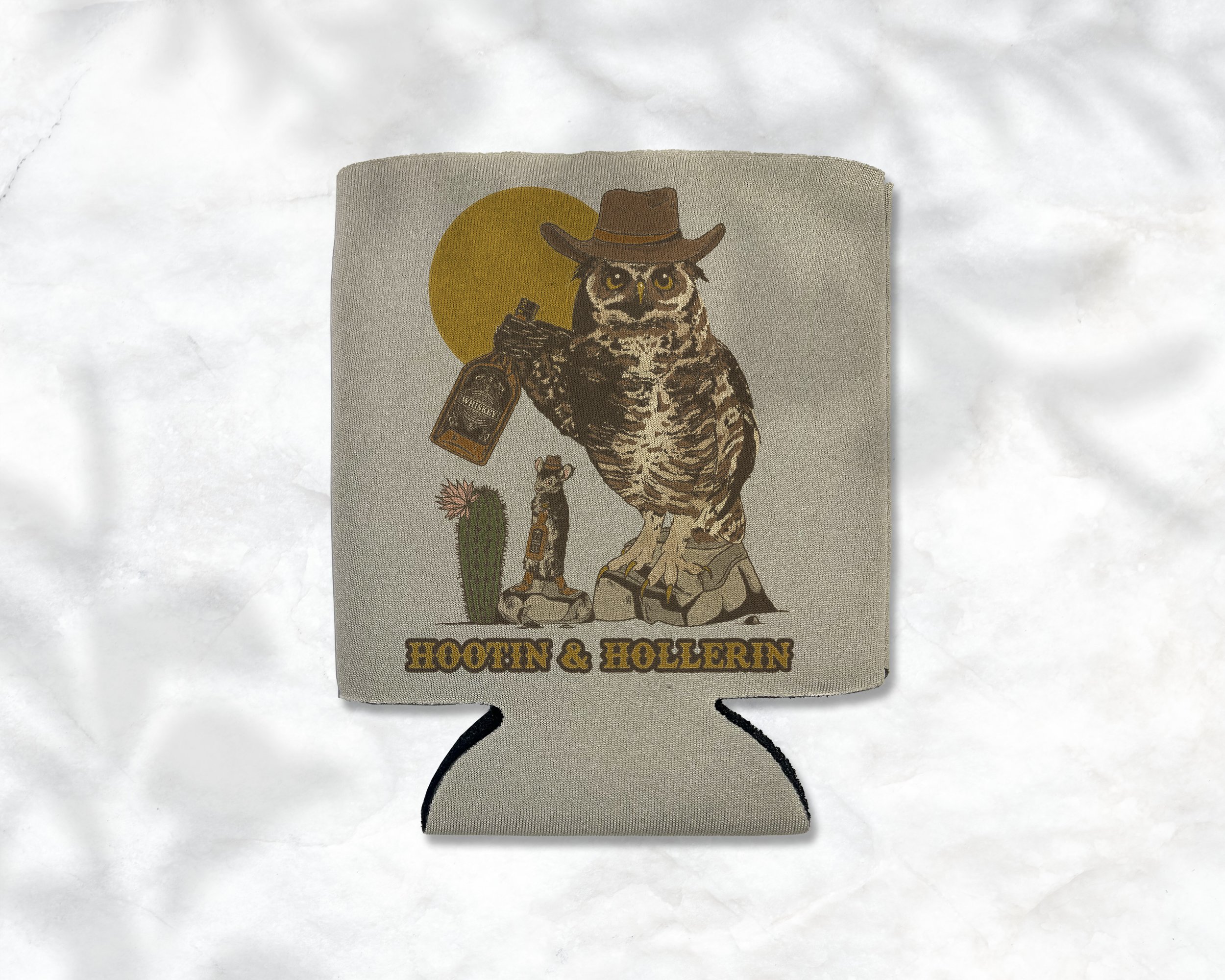 Hootin and Hollerin Koozie Mockup.jpg
