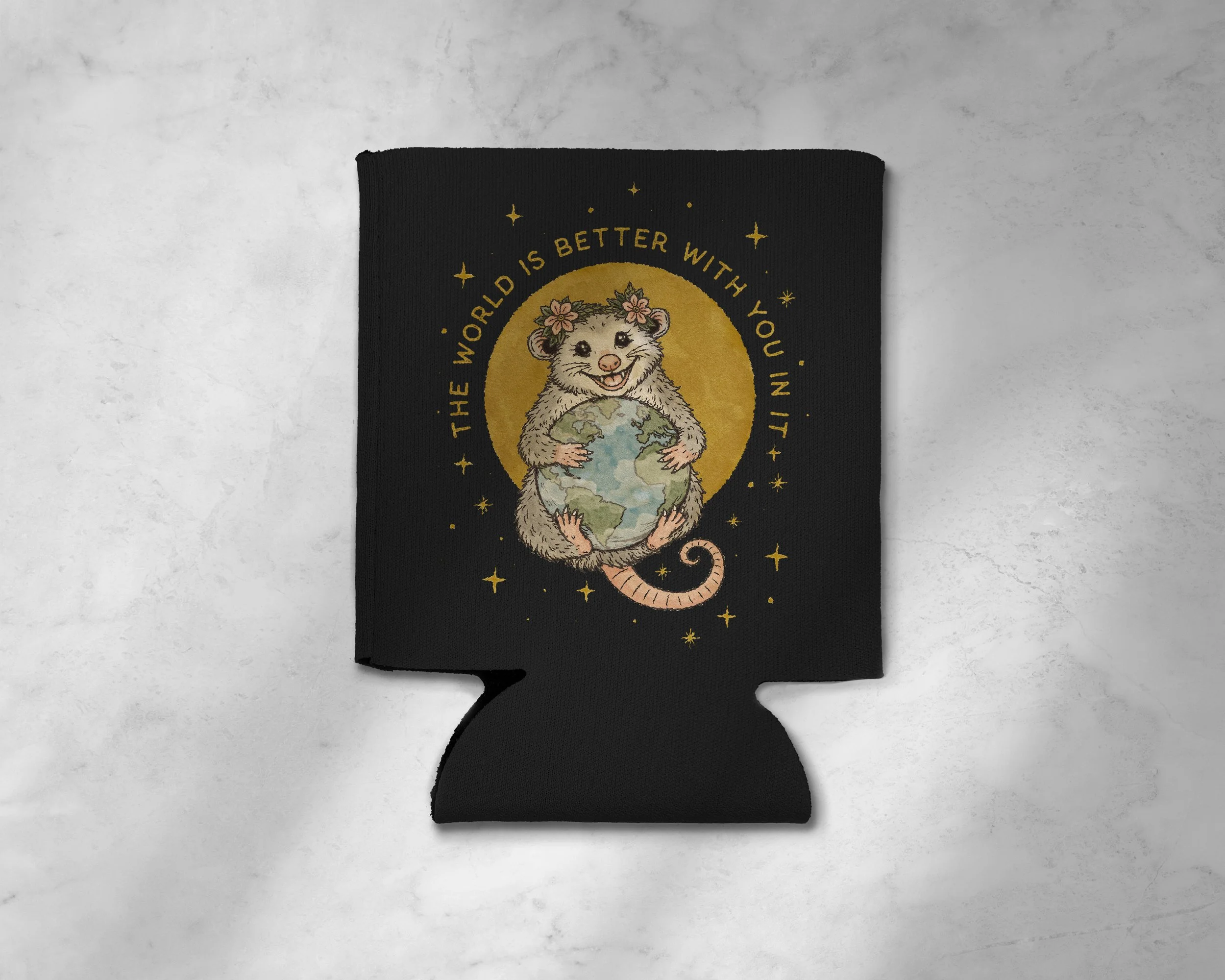 The World is Better Koozie.jpg