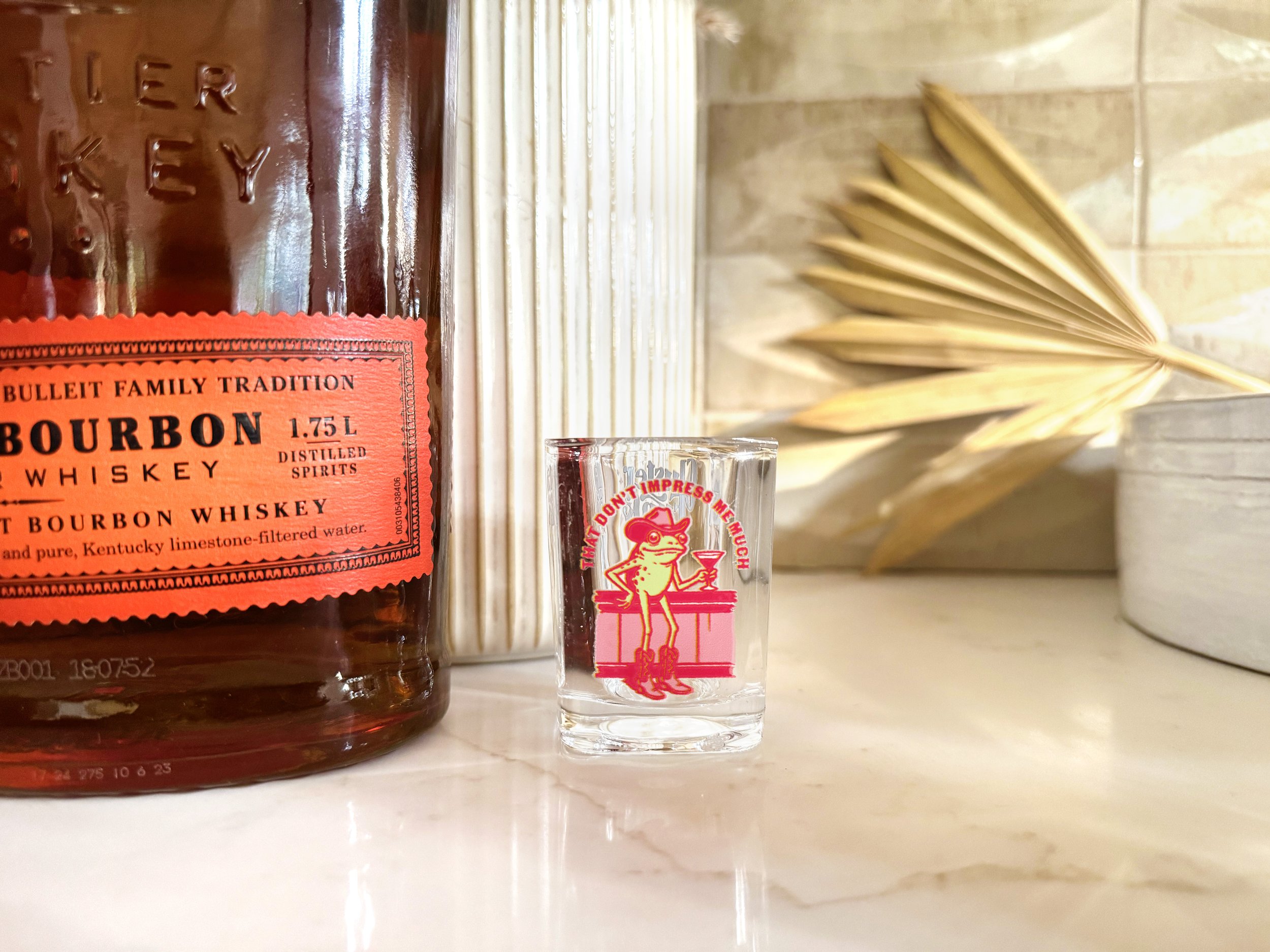 That Don't Impress Me Much Shot Glass 1.jpg