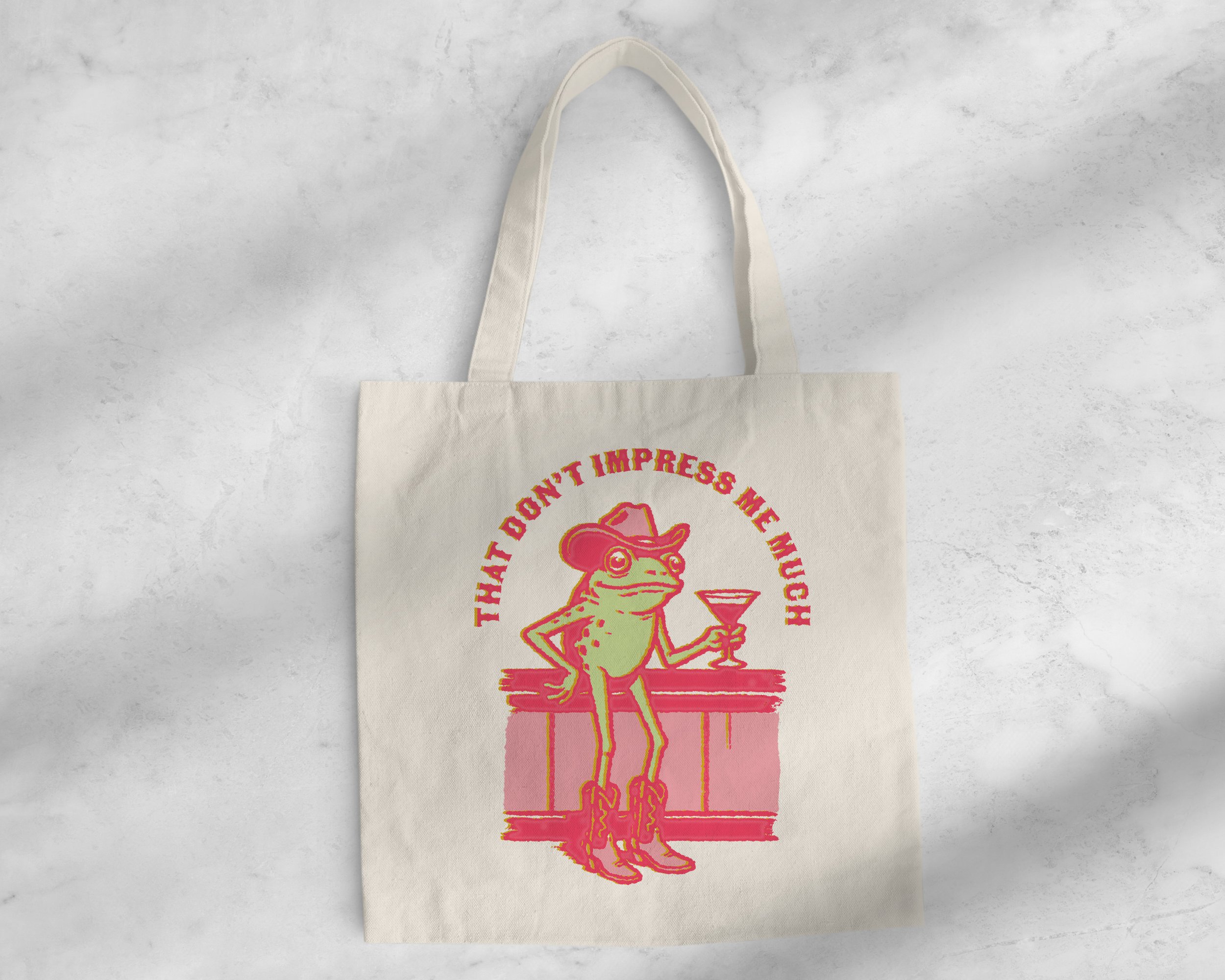 That Don't Impress Me Much Tote.jpg