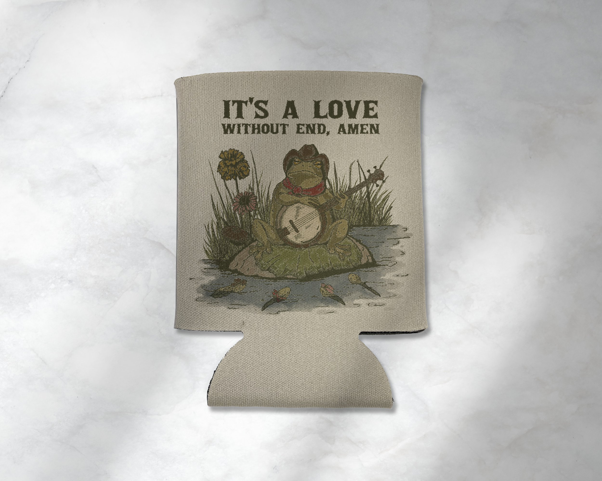 It's a Love Without End, Amen Koozie